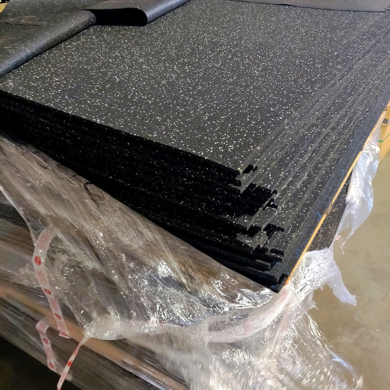 NEW Hammer Clad 8mm Premium Gym Flooring Mats 4' x 6' (Blem)