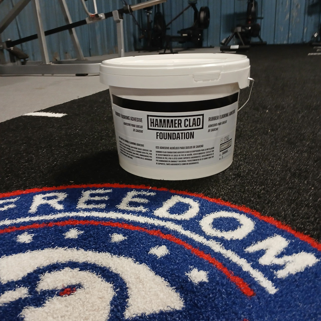 NEW Hammer Clad FOUNDATION Rubber Flooring Adhesive Glue 3 Gal