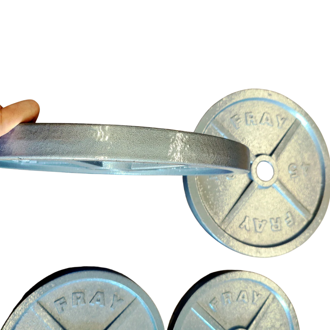 NEW Individual Cast Iron Weight Plates 2.5-45lb