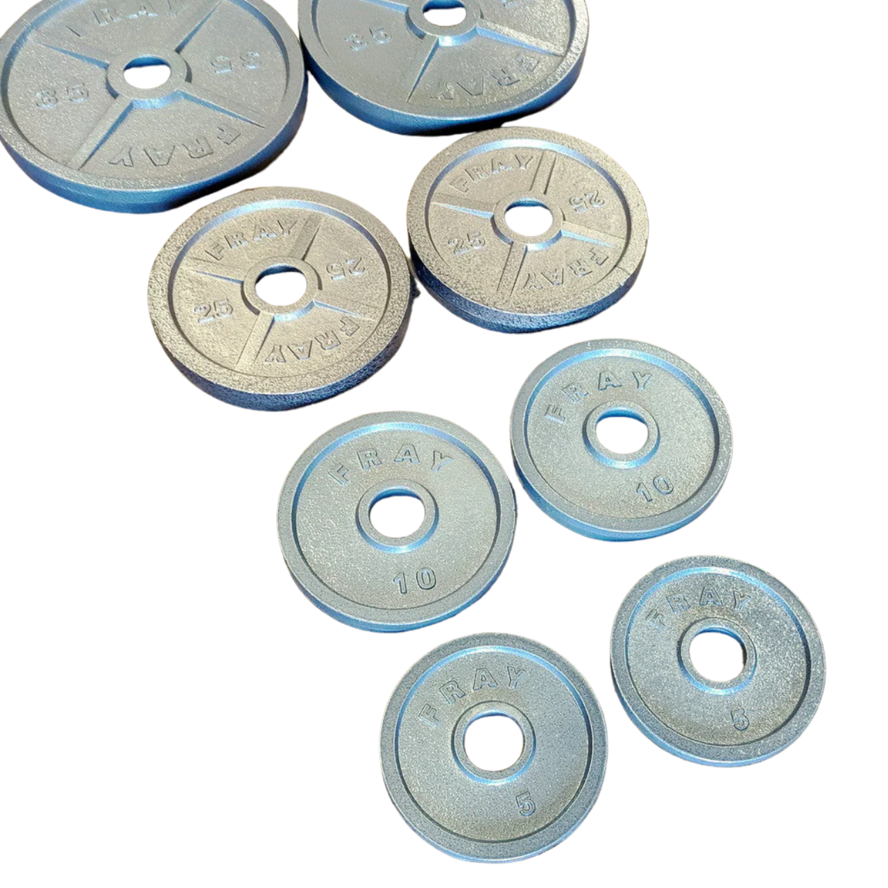 NEW Individual Cast Iron Weight Plates 2.5-45lb