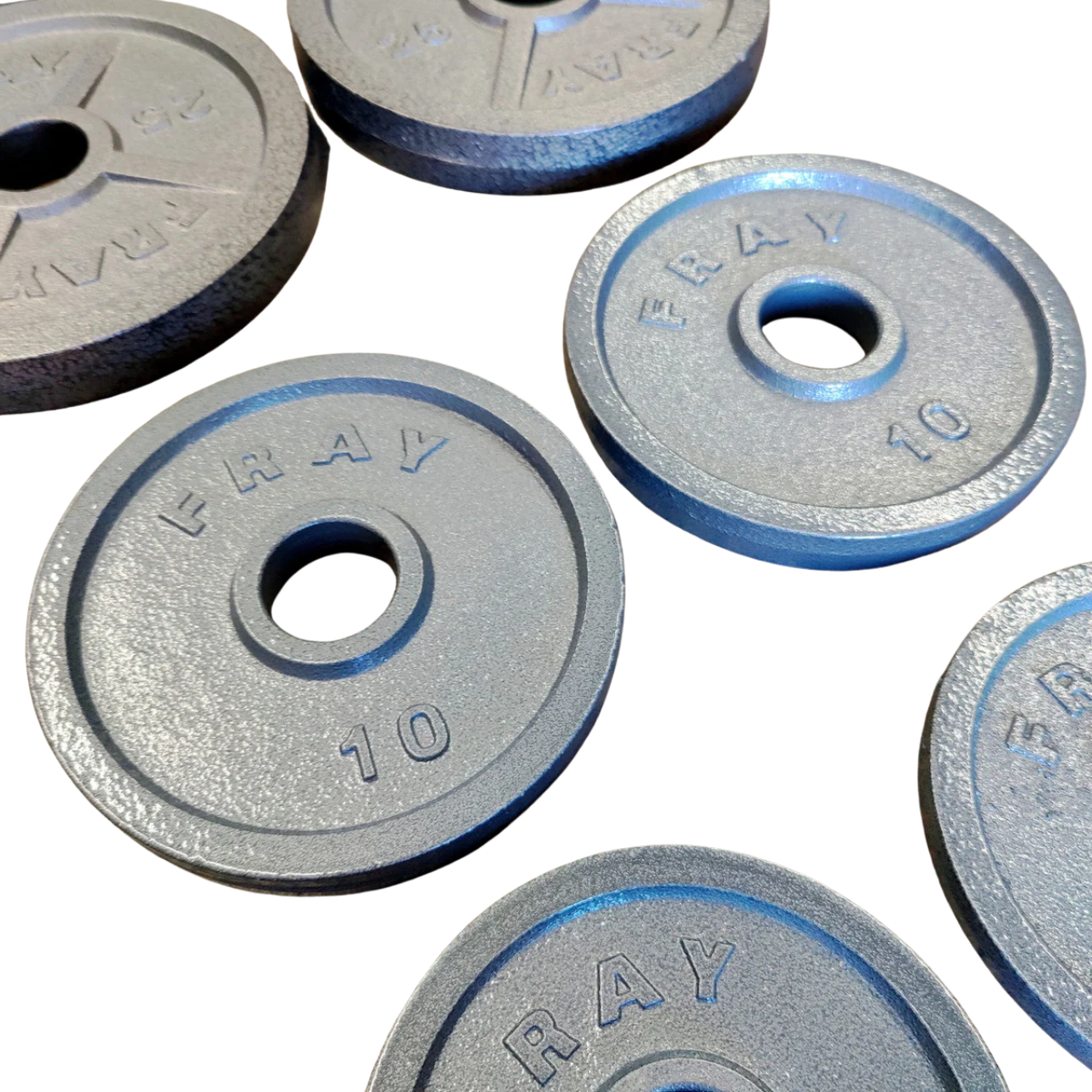 NEW Individual Cast Iron Weight Plates 2.5-45lb
