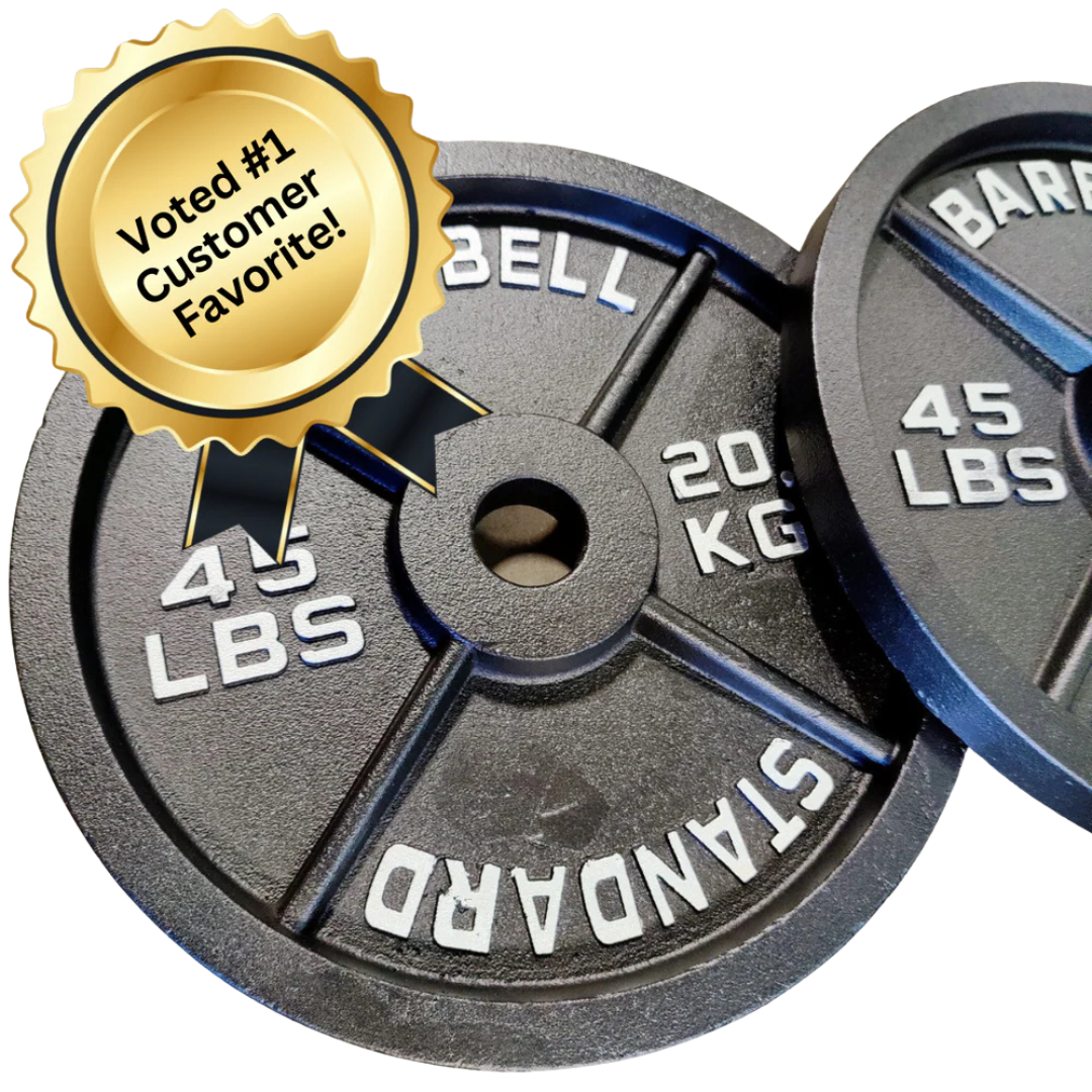 NEW Individual Cast Iron Weight Plates Olympic Weights Oldschool