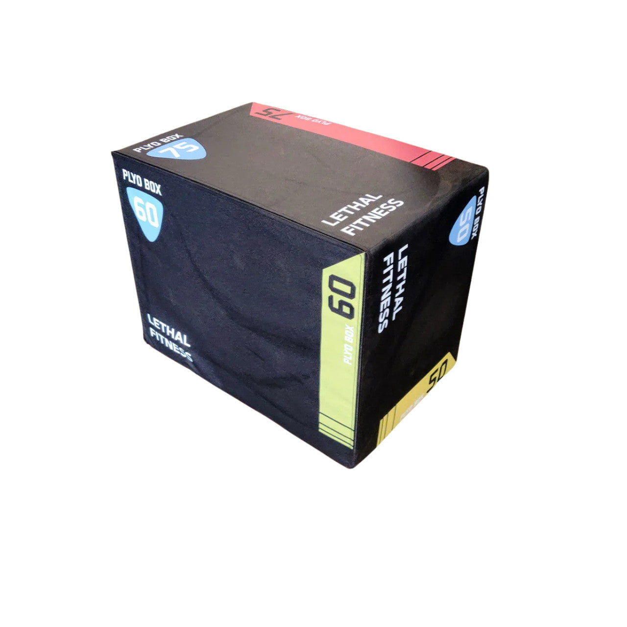 NEW LETHAL FITNESS Commercial Foam Cube Plyobox 3-Sided 20/24/30" Plyo