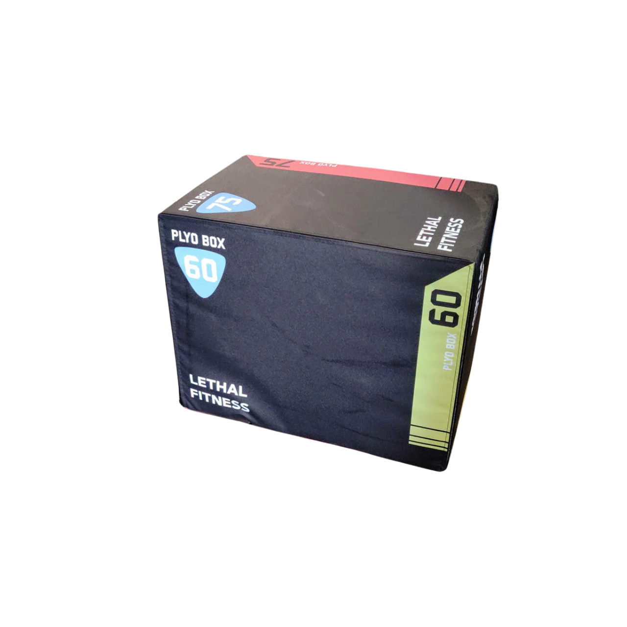 NEW LETHAL FITNESS Commercial Foam Cube Plyobox 3-Sided 20/24/30" Plyo