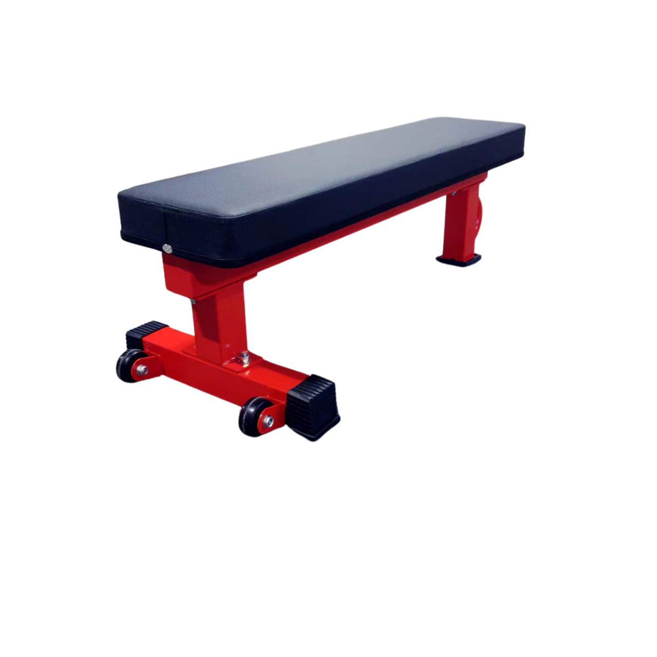NEW LETHAL FITNESS Flat Bench with wheels Commercial Grade