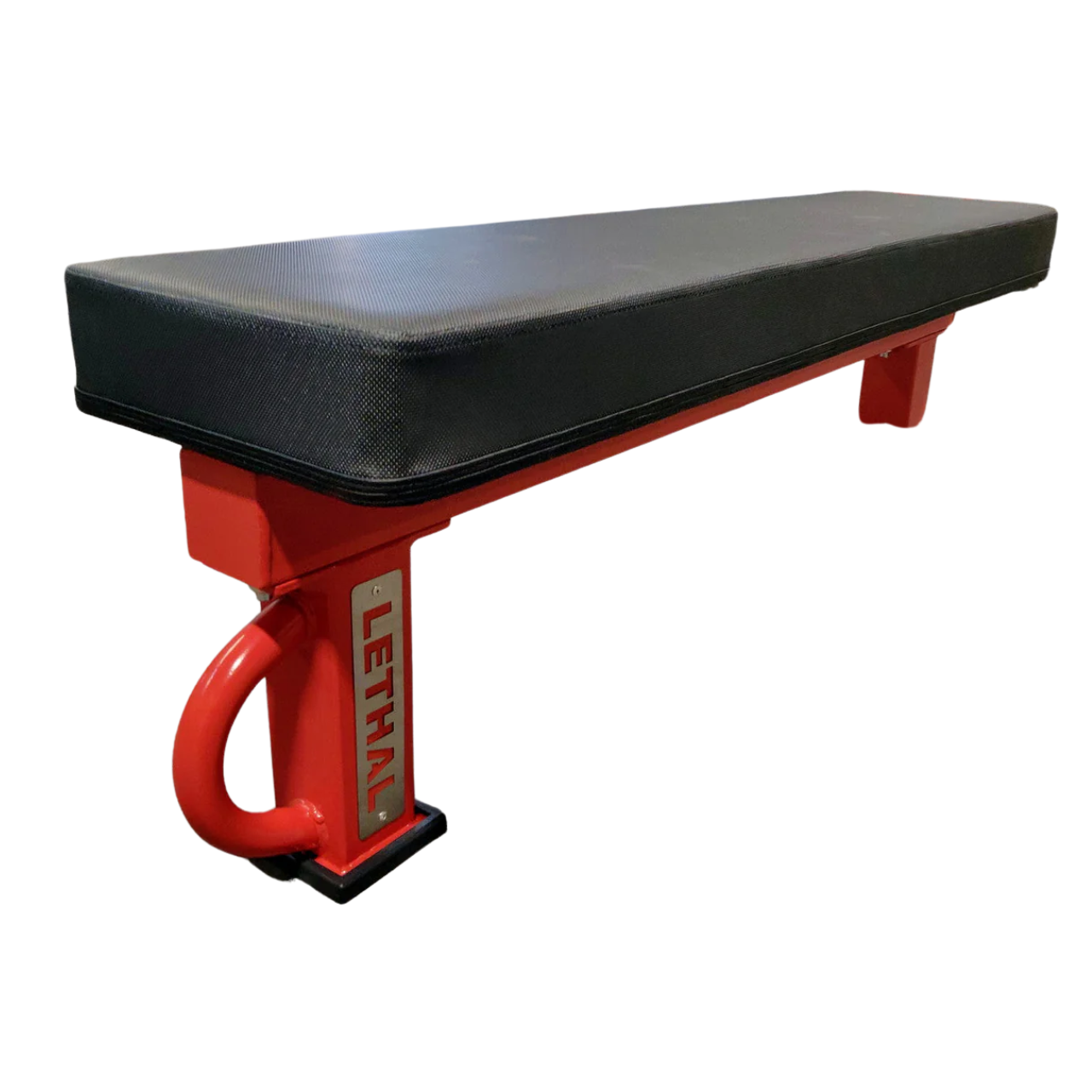 NEW LETHAL FITNESS Flat Bench with wheels Commercial Grade