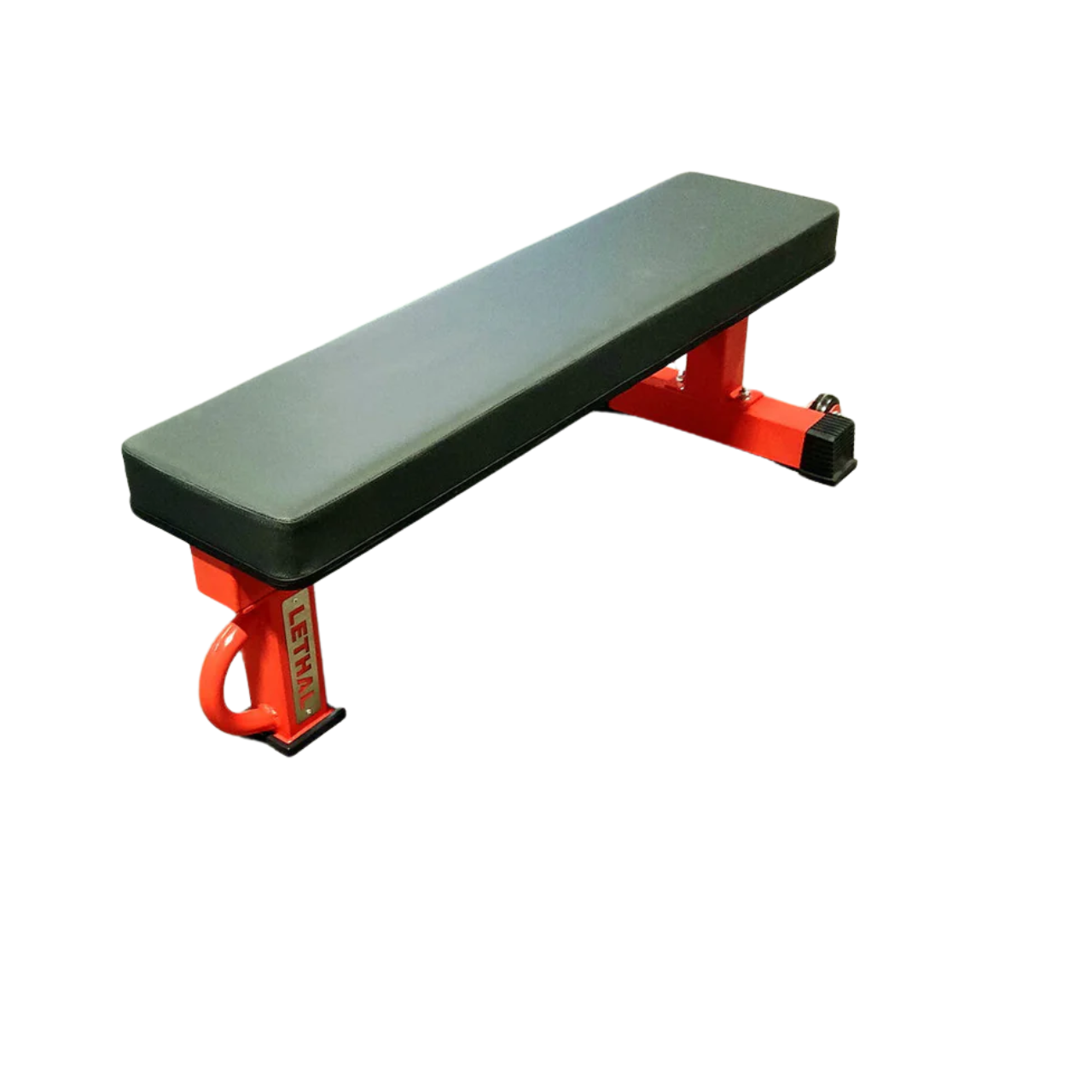 NEW LETHAL FITNESS Flat Bench with wheels Commercial Grade
