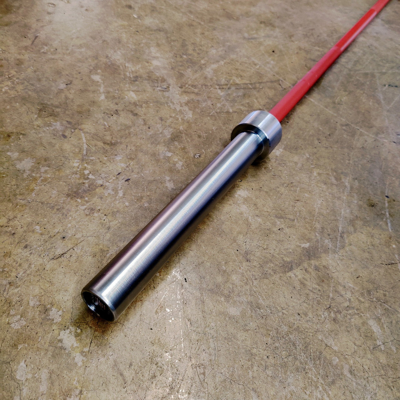 NEW Red Cerakote Barbell, Contender Series, 20kg/45lb (Blem) Made in USA