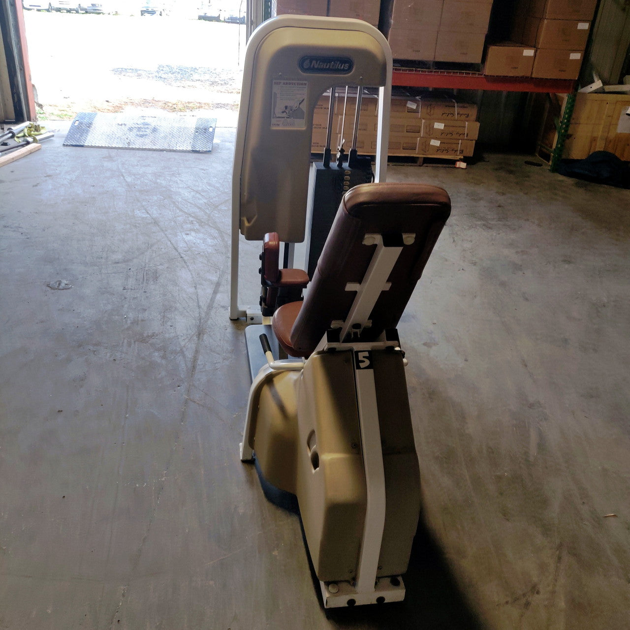 Nautilus Hip Abductor Machine 2ST Oldschool