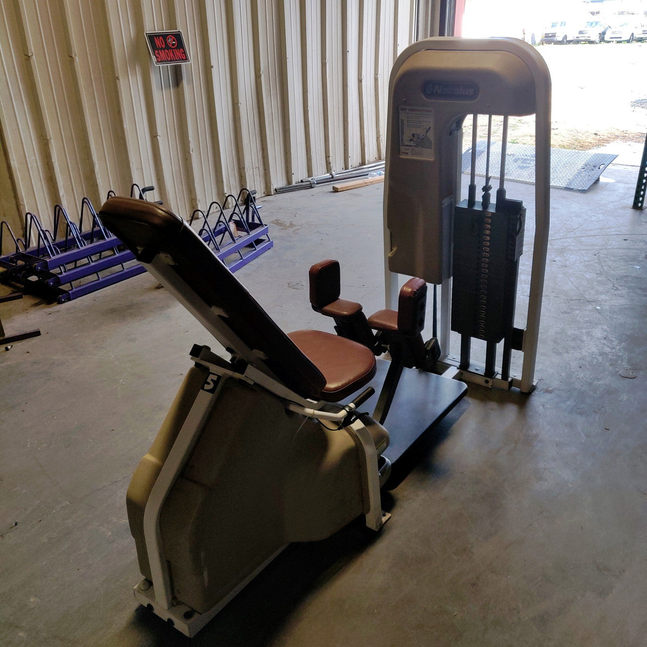 Nautilus Hip Abductor Machine 2ST Oldschool