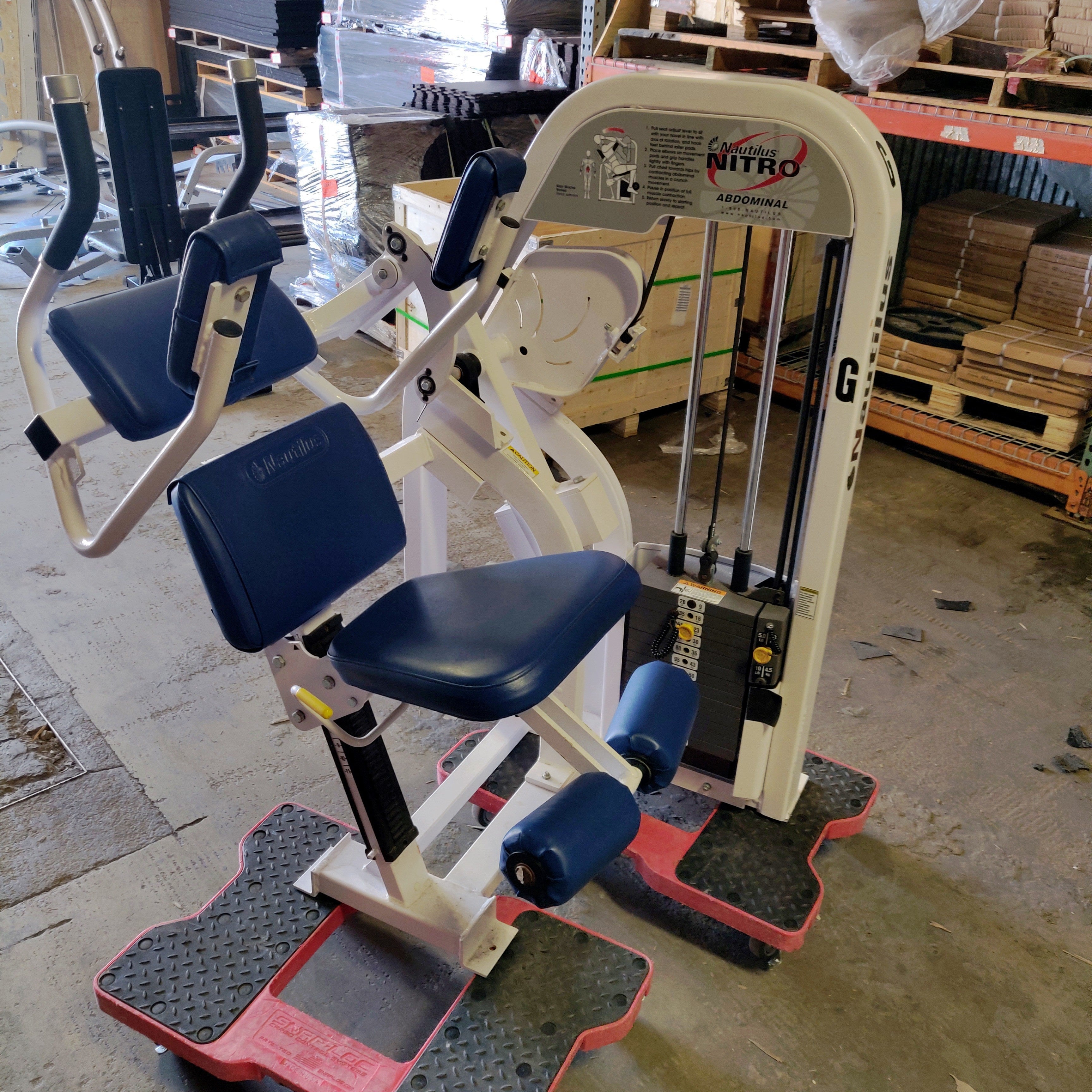 Nautilus Nitro Ab Crunch Core Machine Commercial