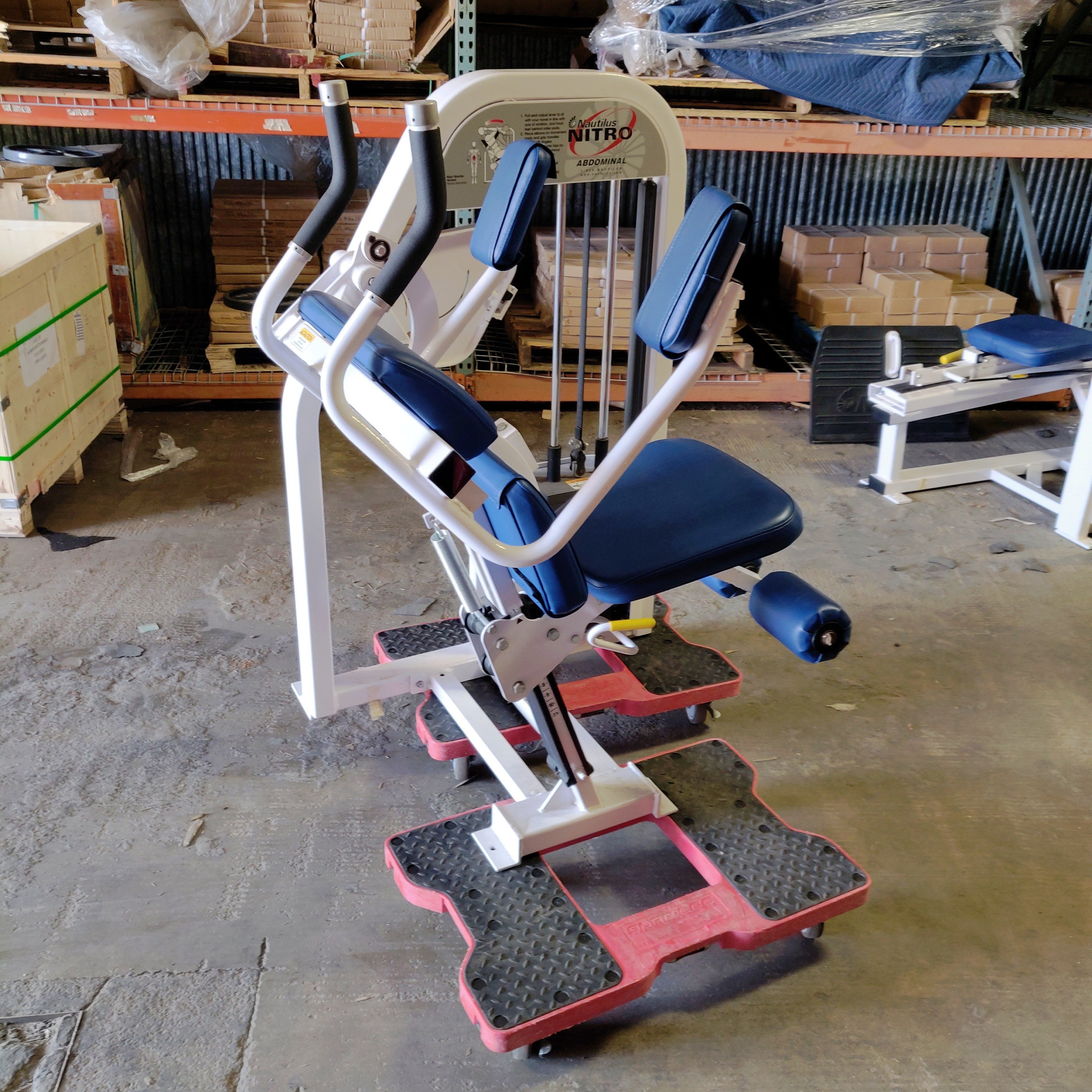 Nautilus Nitro Ab Crunch Core Machine Commercial