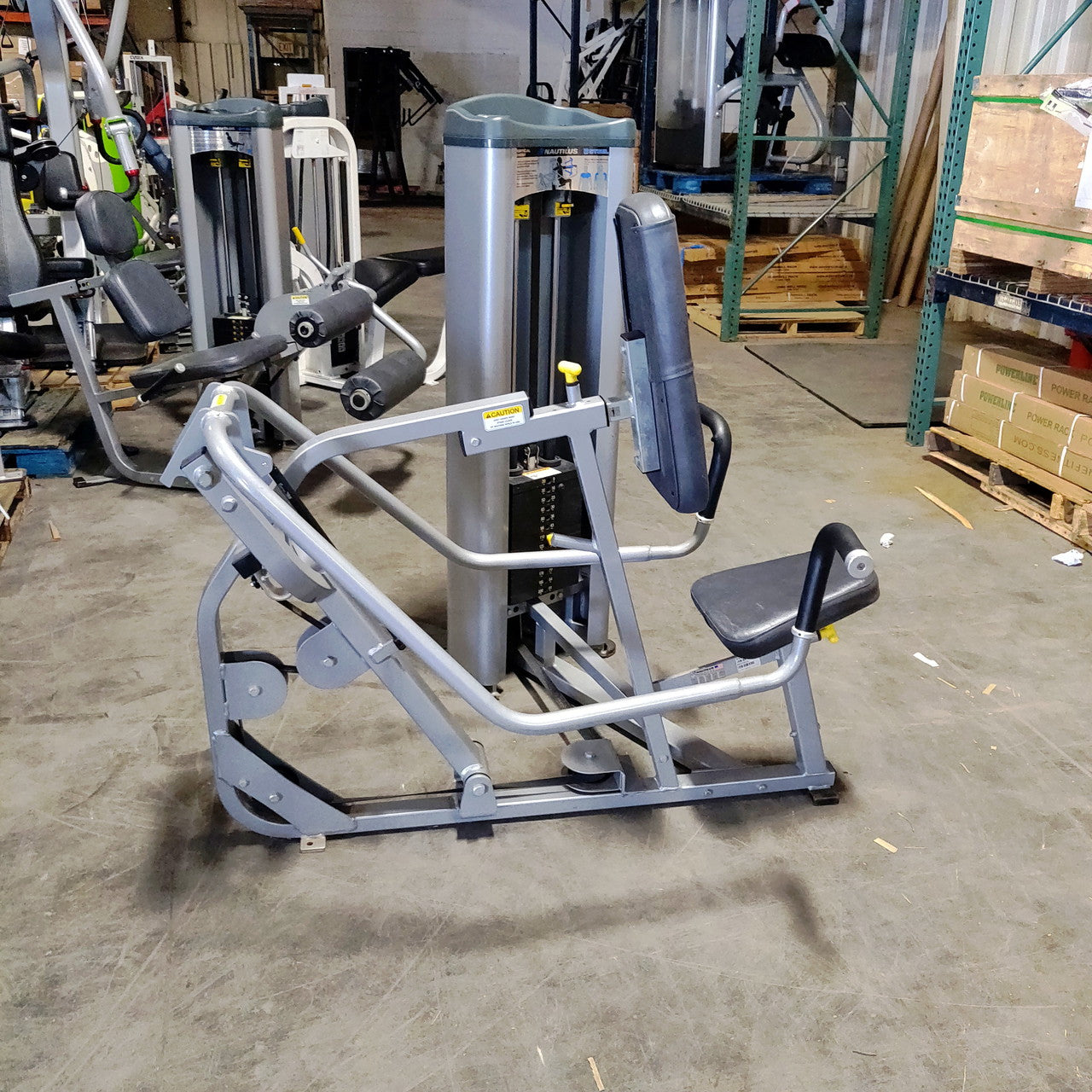 Nautilus Vertical Chest Press Nautilus Adjustable Steel Series