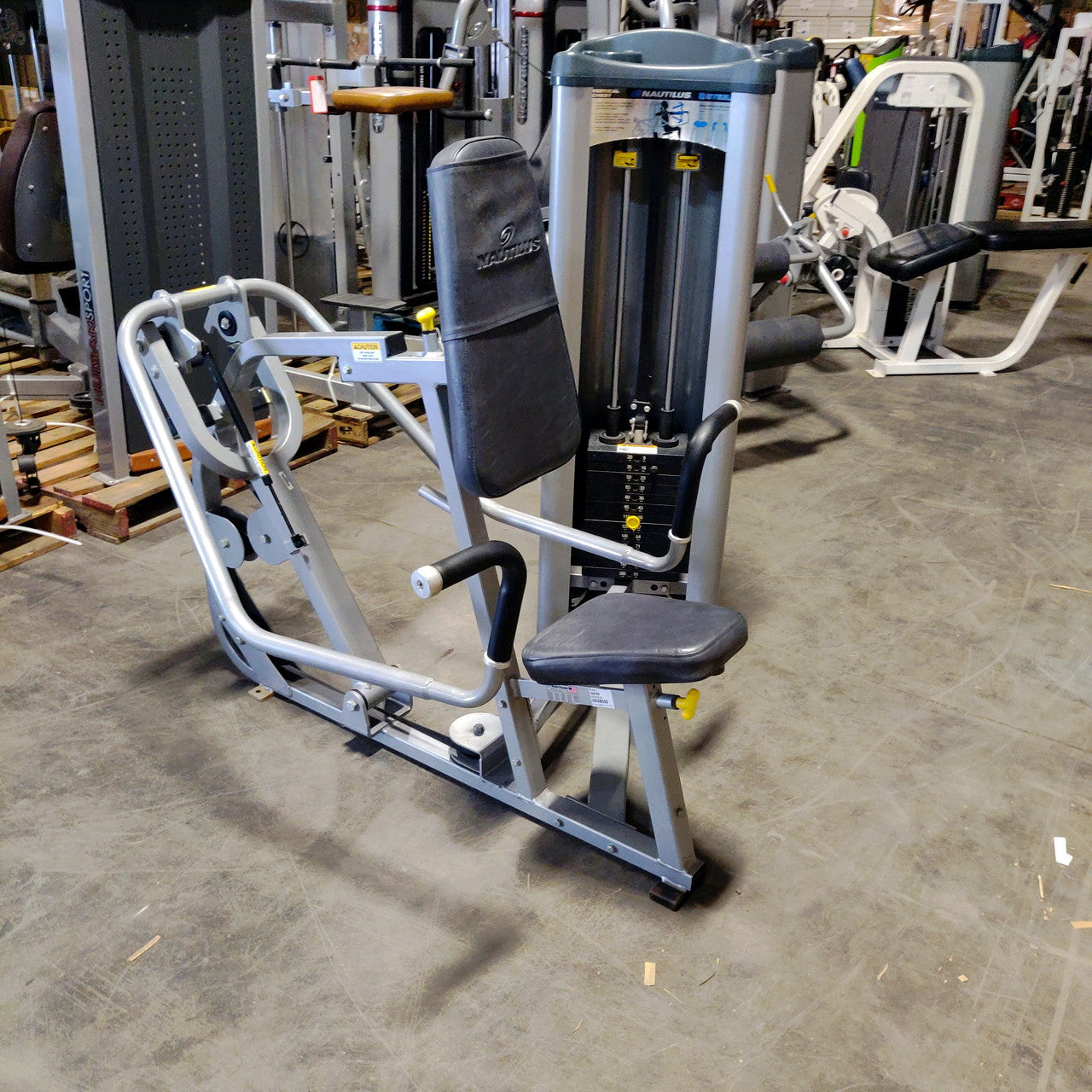 Nautilus Vertical Chest Press Nautilus Adjustable Steel Series