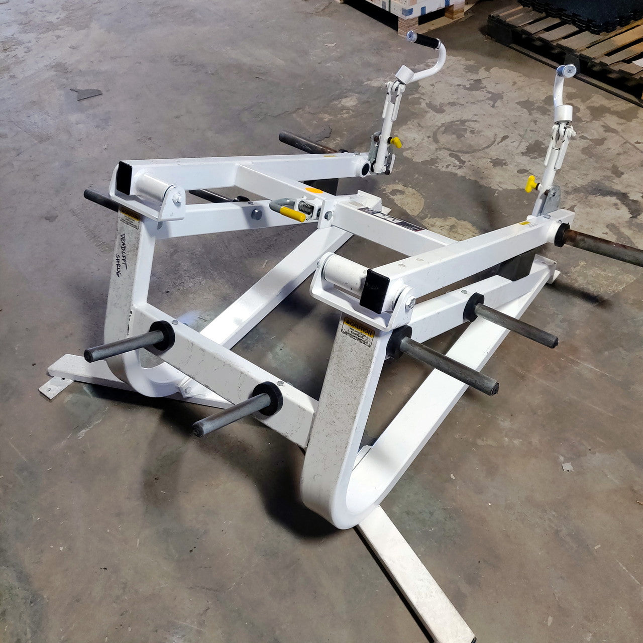 Nautilus XPLOAD Deadlift Shrug Lunge Row Squat Combo w/ISO Option RARE