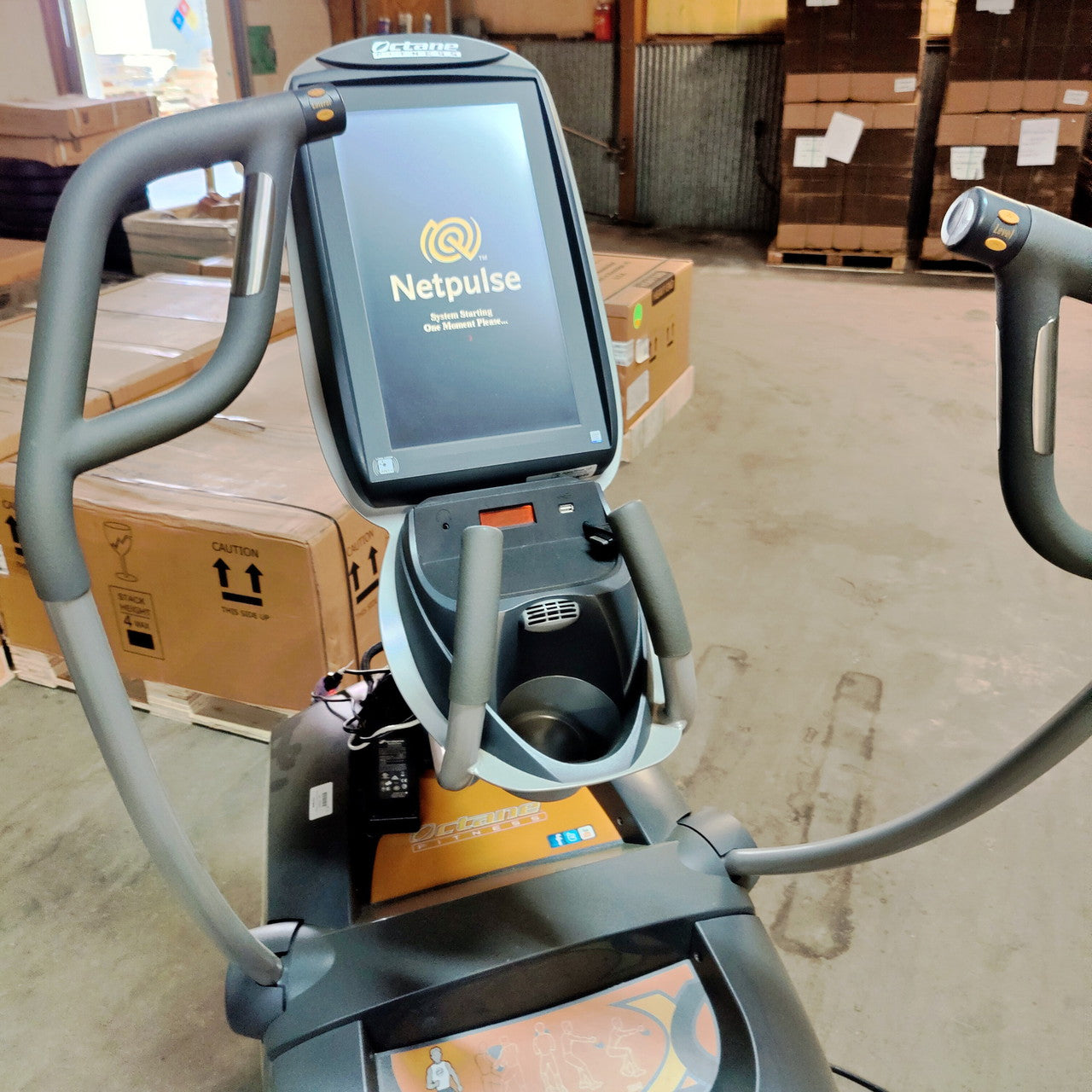 Octane Lateral Elliptical Cross Circuit Kit with Powerblocks and Interactive Digital Screen