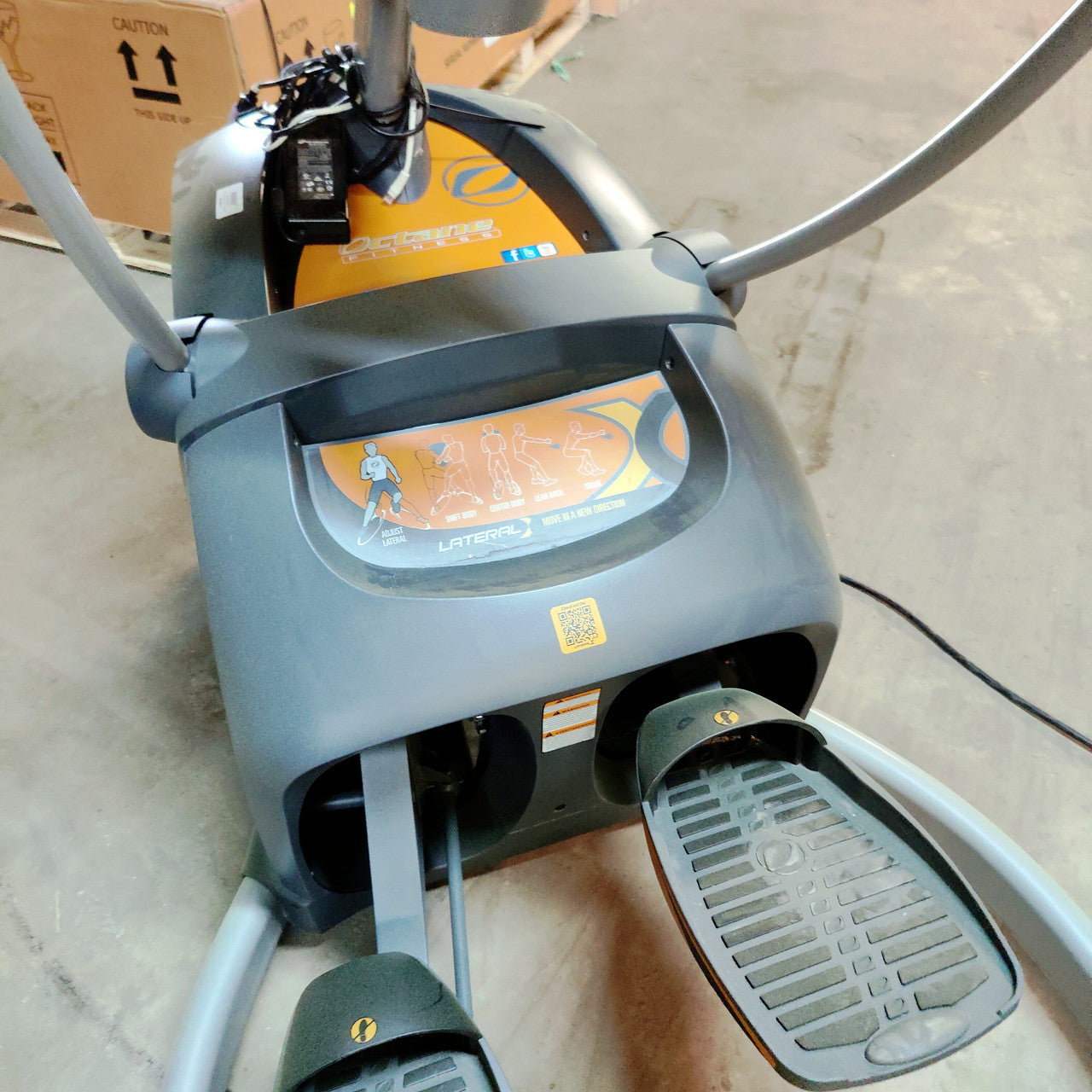 Octane Lateral Elliptical Cross Circuit Kit with Powerblocks and Interactive Digital Screen