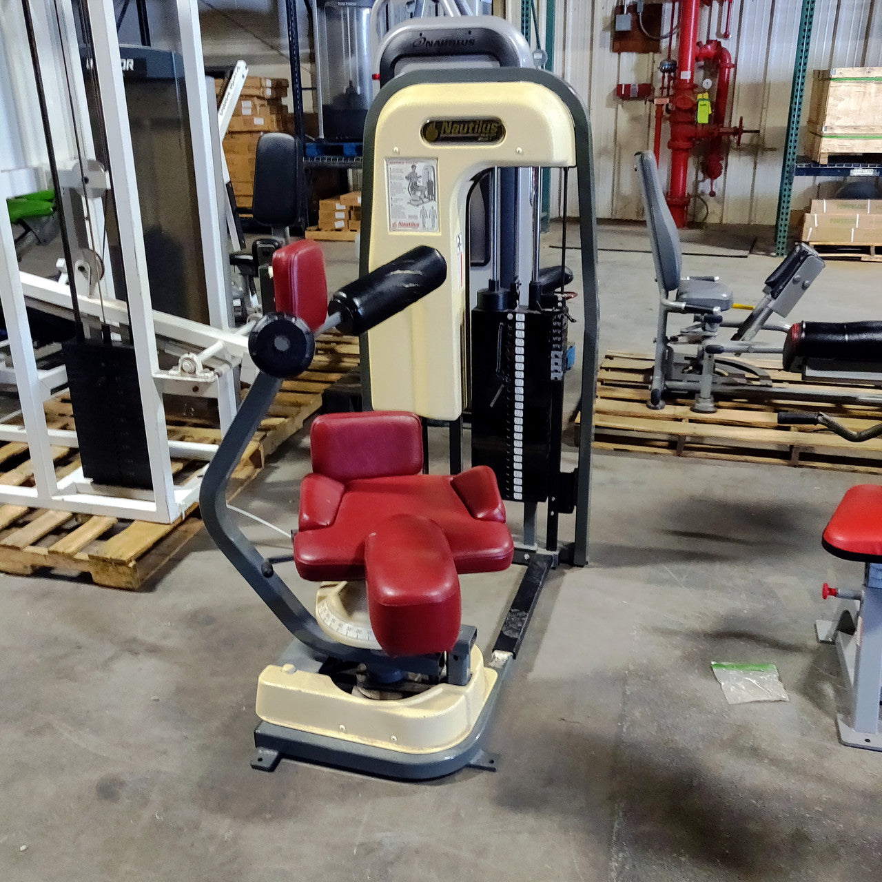 Oldschool Nautilus Rotary Torso Strength Machine