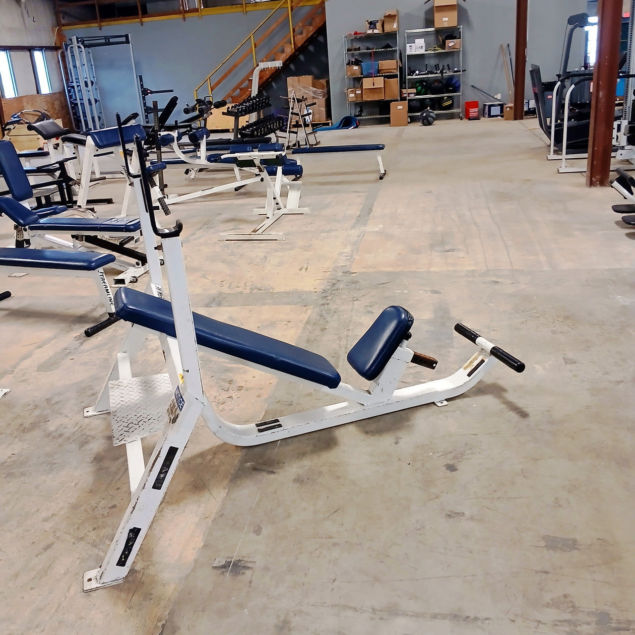 Olympic Incline Bench With Spotter Foot Plate