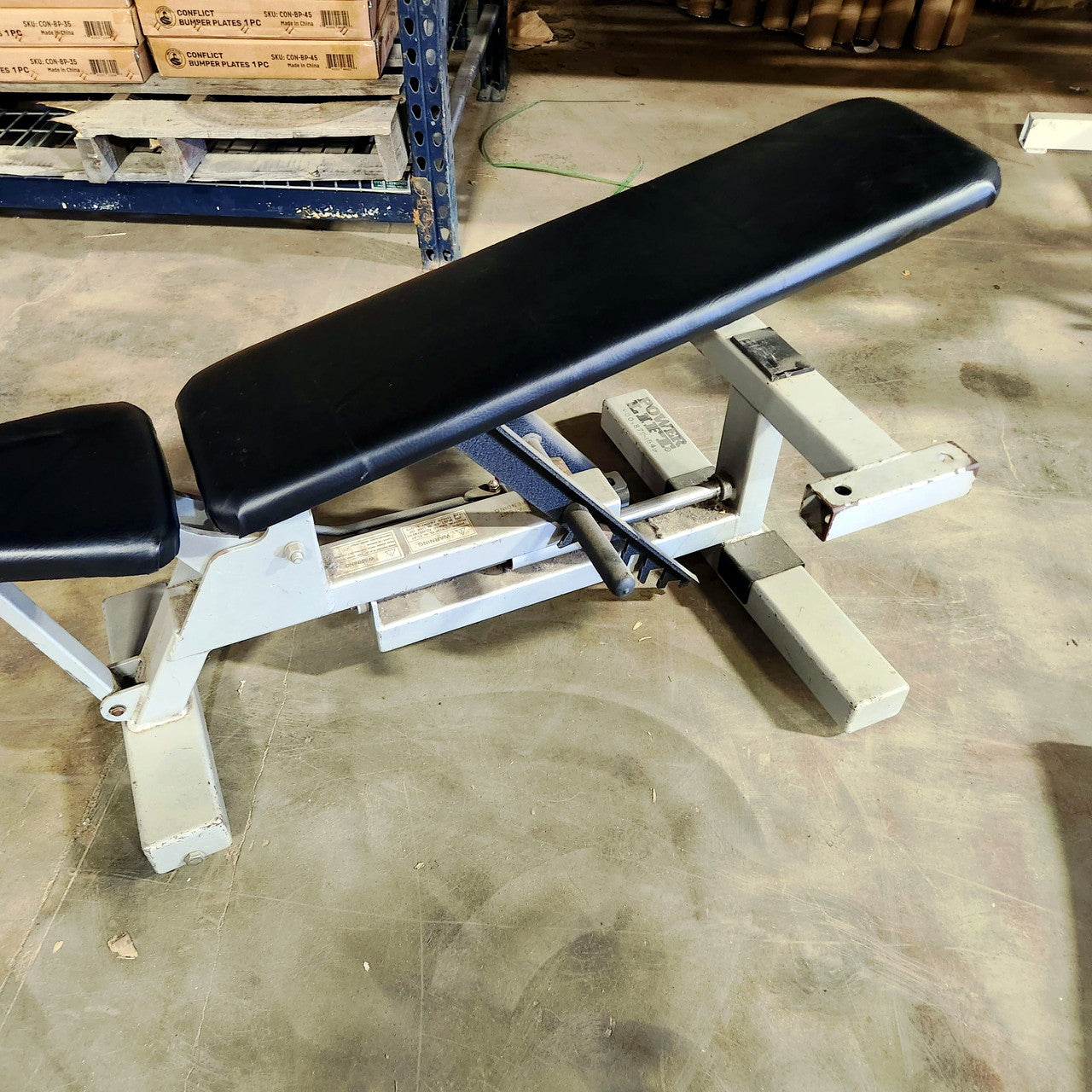Power Lift Fully Adjustable Weight Bench
