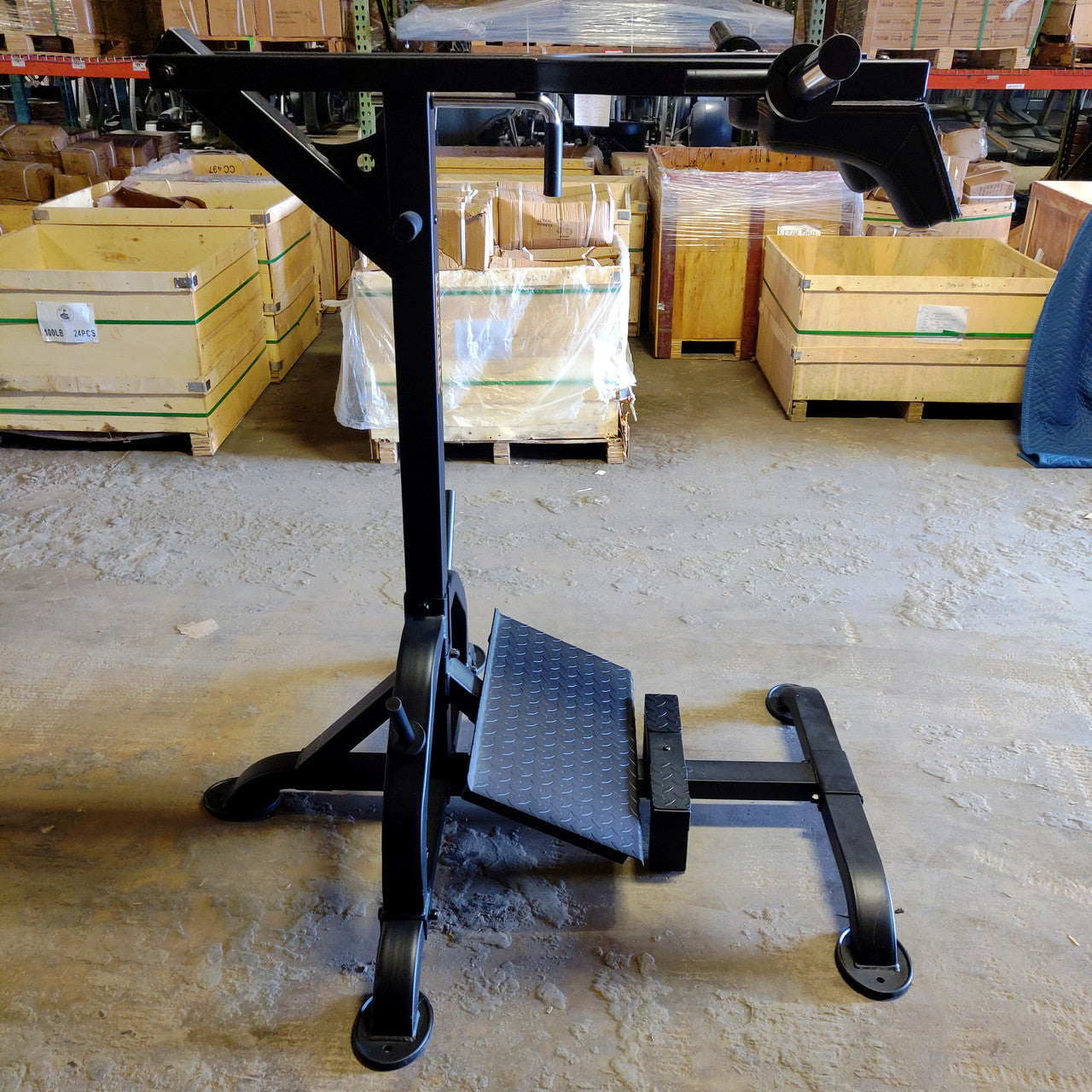 Powertec Levergym Squat/Calf Machine