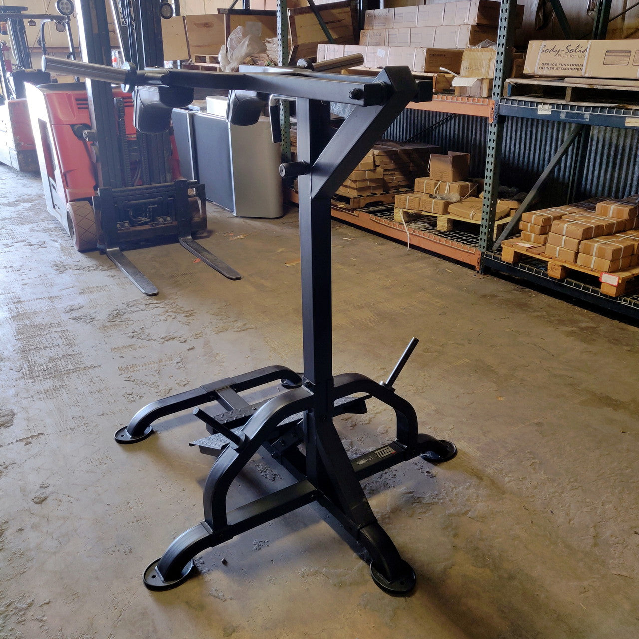 Powertec Levergym Squat/Calf Machine