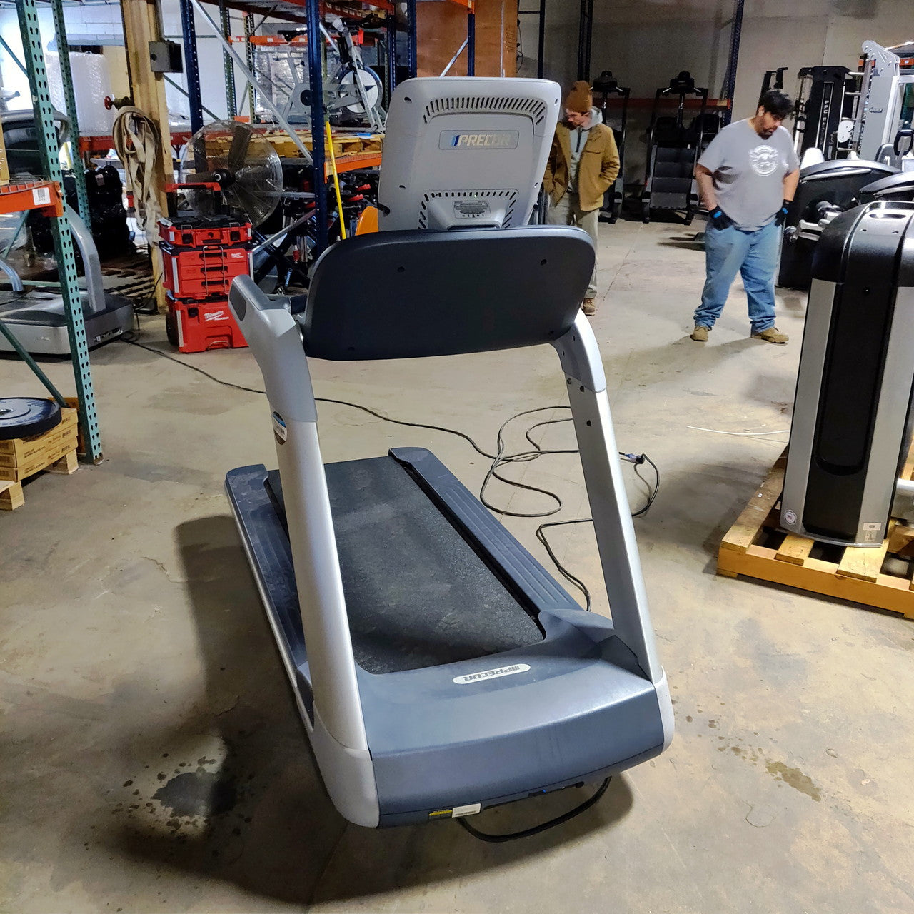 Precor 885 Treadmill with P80 Console