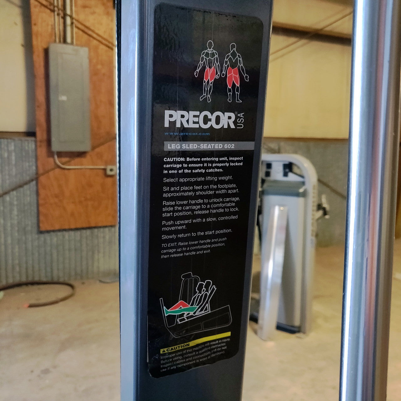 Precor Icarian Horizontal Leg Press