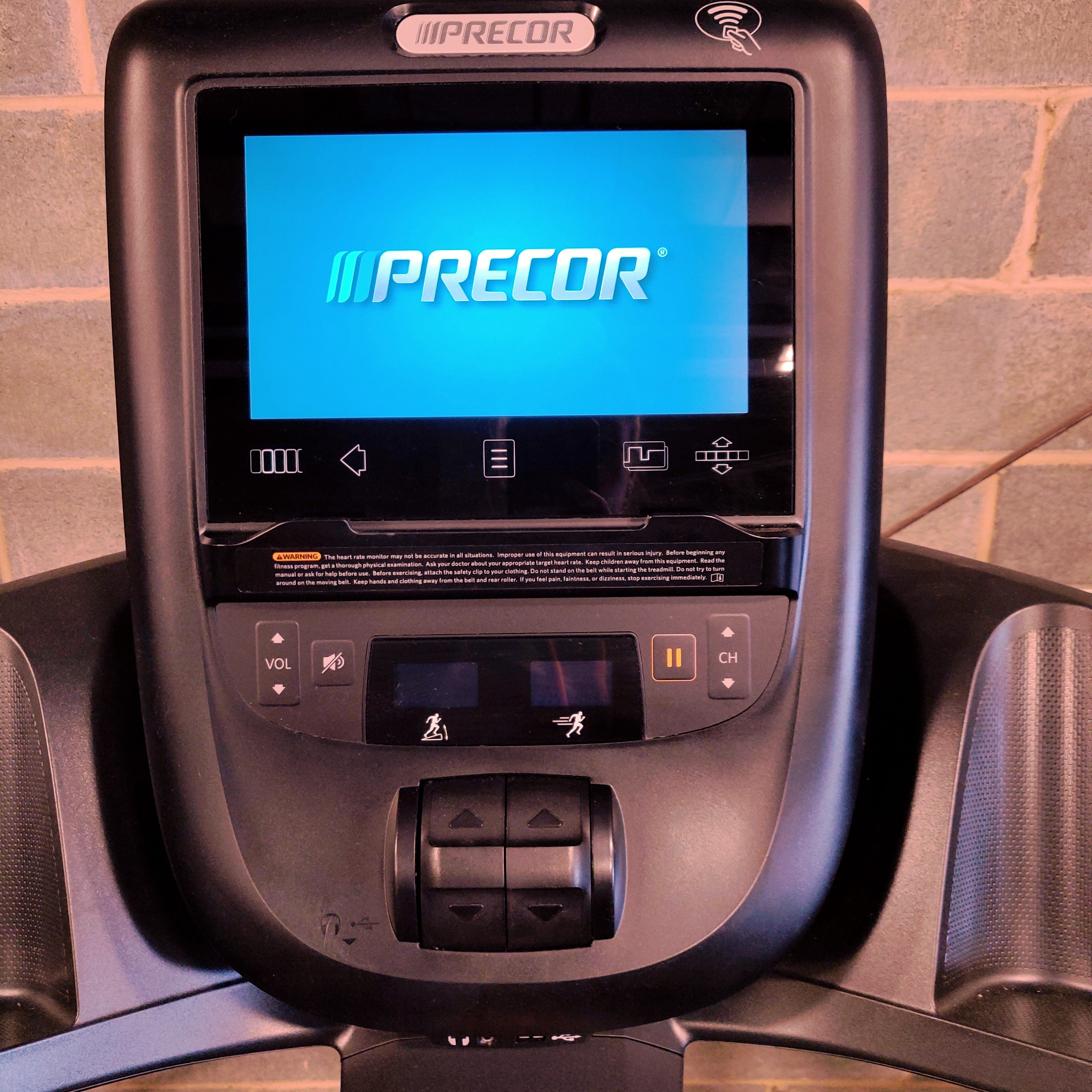Precor P62 Console – Engaging Touchscreen for TRM 865 V2 Treadmills CONSOLE ONLY
