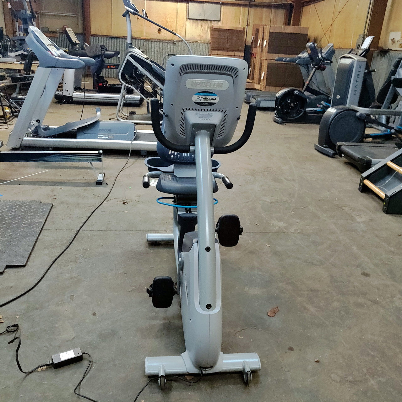 Precor RBK 885 Recumbent Bike w/ P80 Console