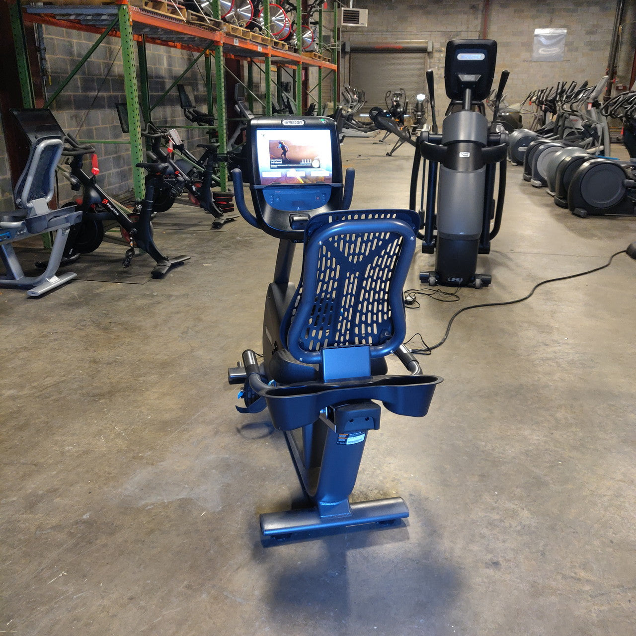 Precor RBK 885 Recumbent Bike w/ P82 Console