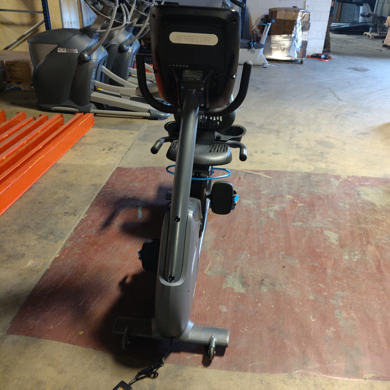 Precor RBK 885 Recumbent Bike w/ P82 Console