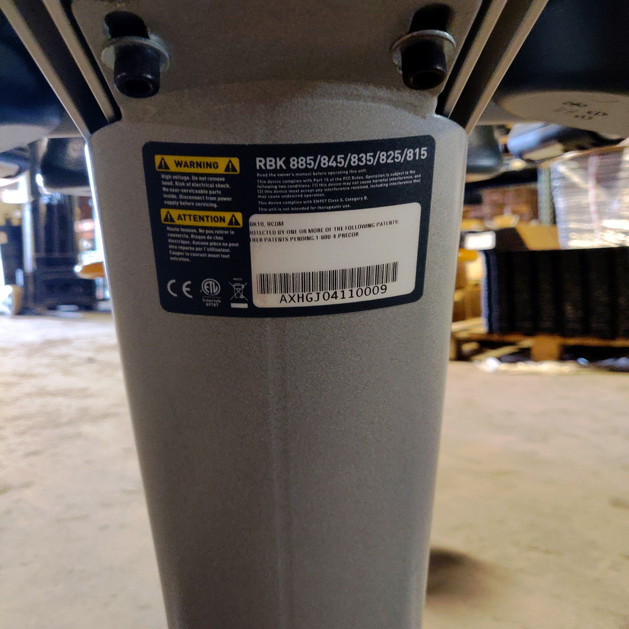 Precor Recumbent Bike RBK 885/845/835/825/815 Commercial Grade