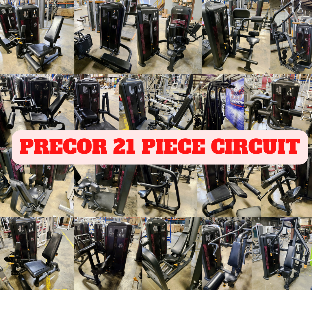 Precor Resolute 21 Piece Selectorized Strength Package (still have pics to come)