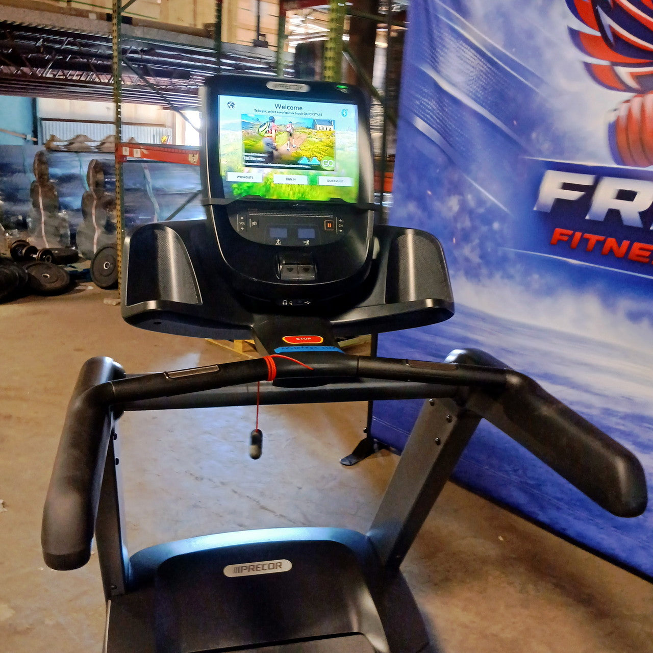 Precor TRM 681 Treadmill w/ p82 Console