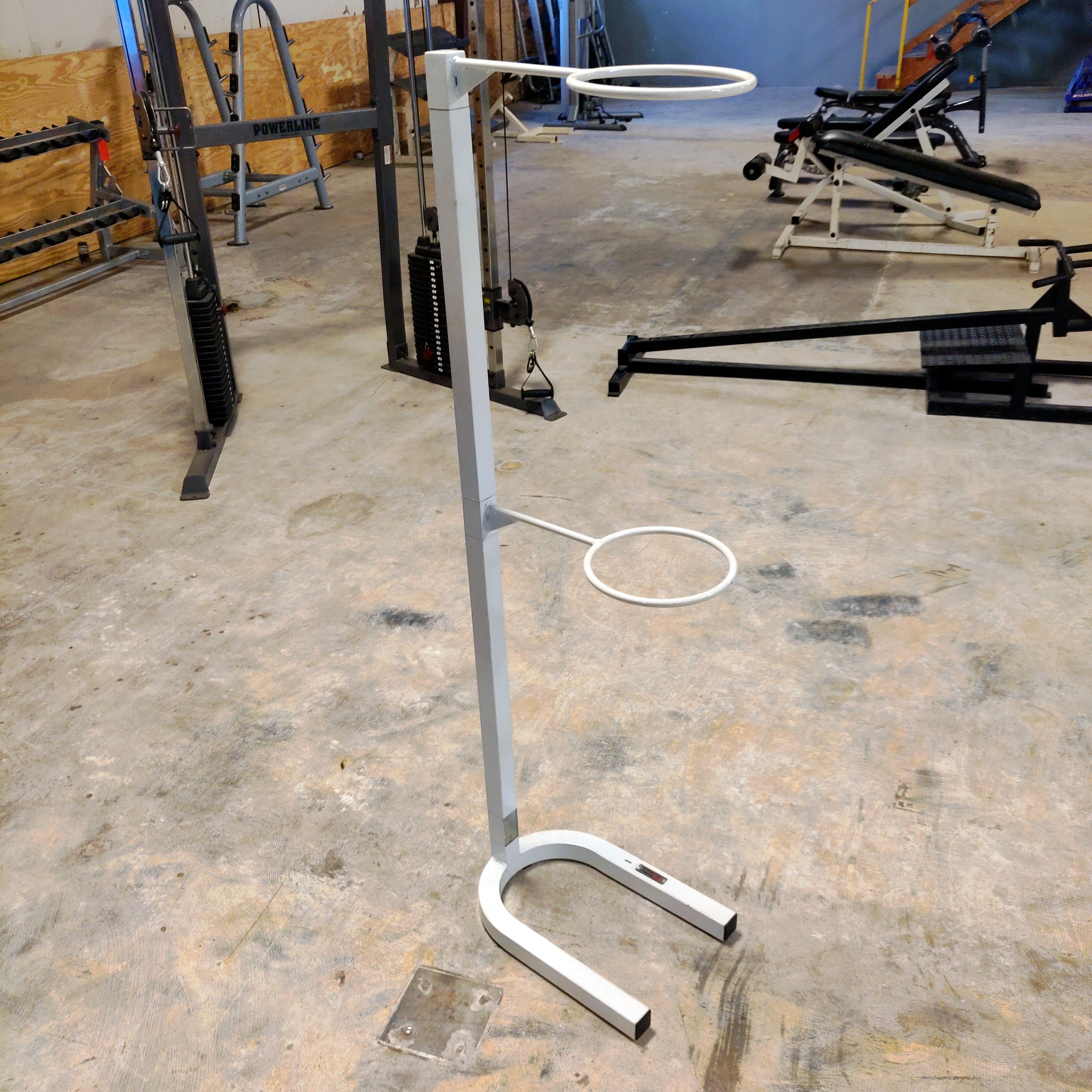 Premium Stability Ball Rack White by PowerSystems