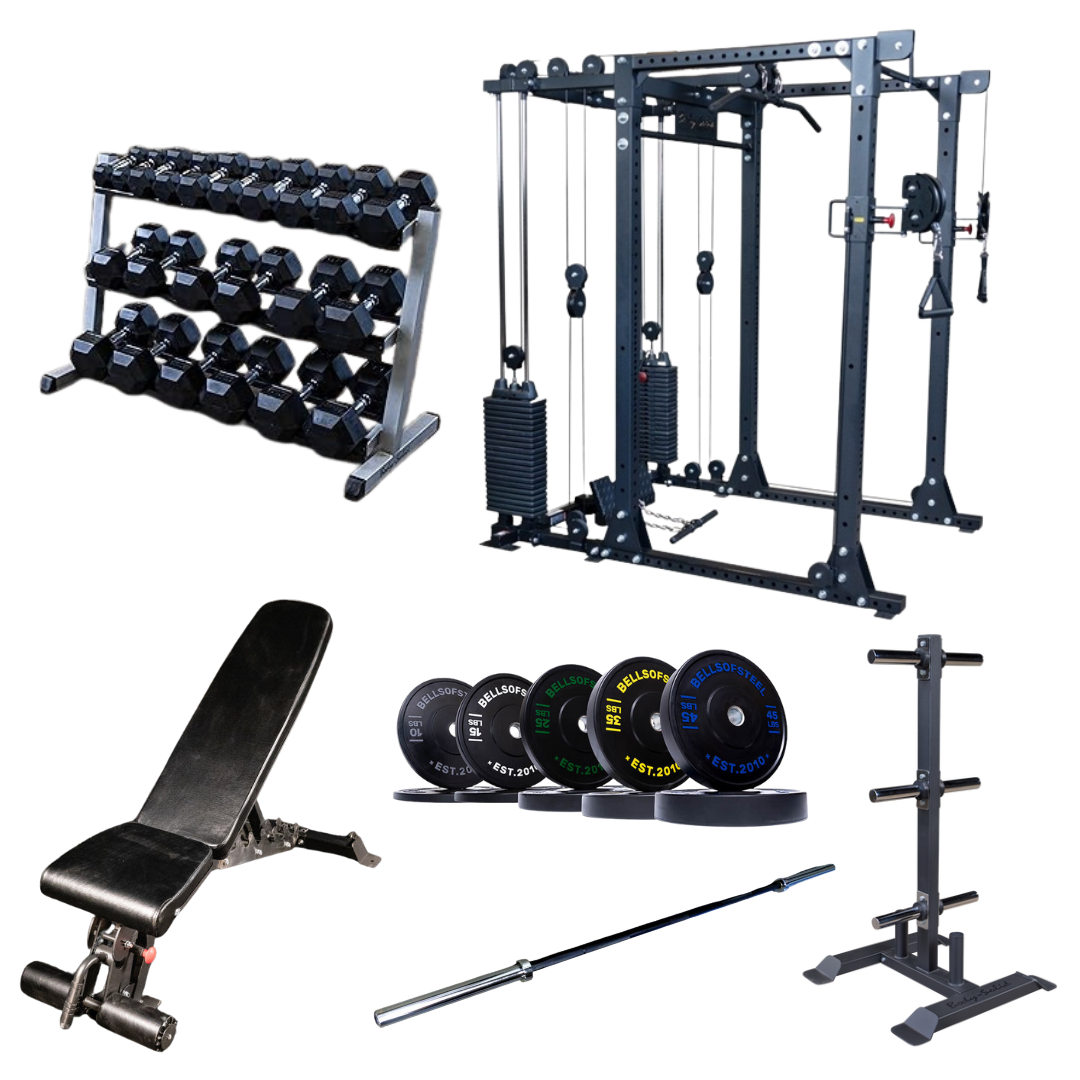 NEW Premium Universal Trainer Strength Training Gym Package