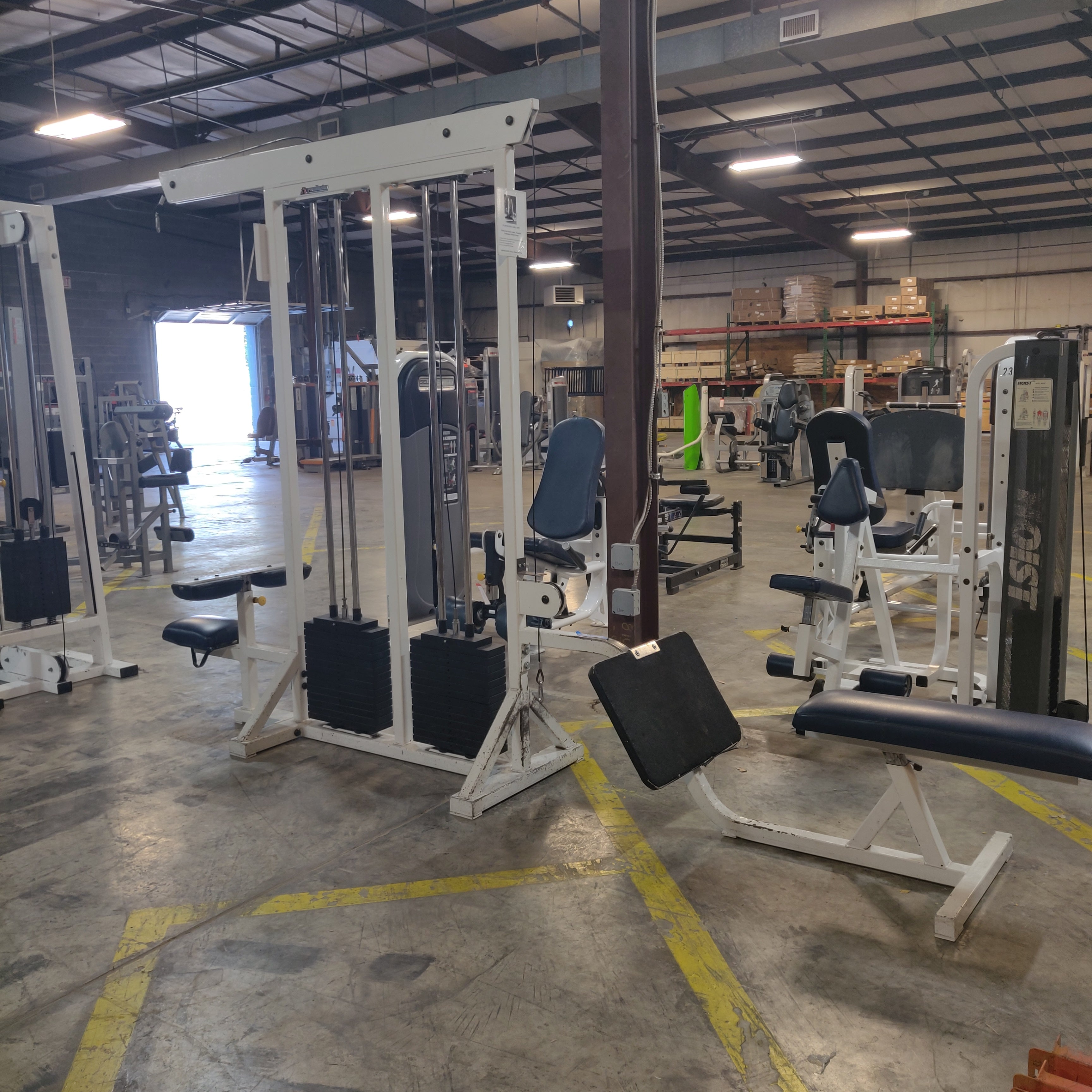 ProMaxima Two Stack Lat Pulldown and Low Row