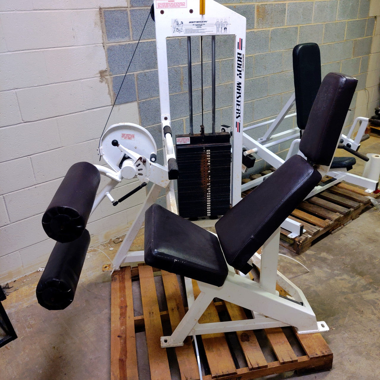 RARE Bodymasters Seated Leg Curl MD118