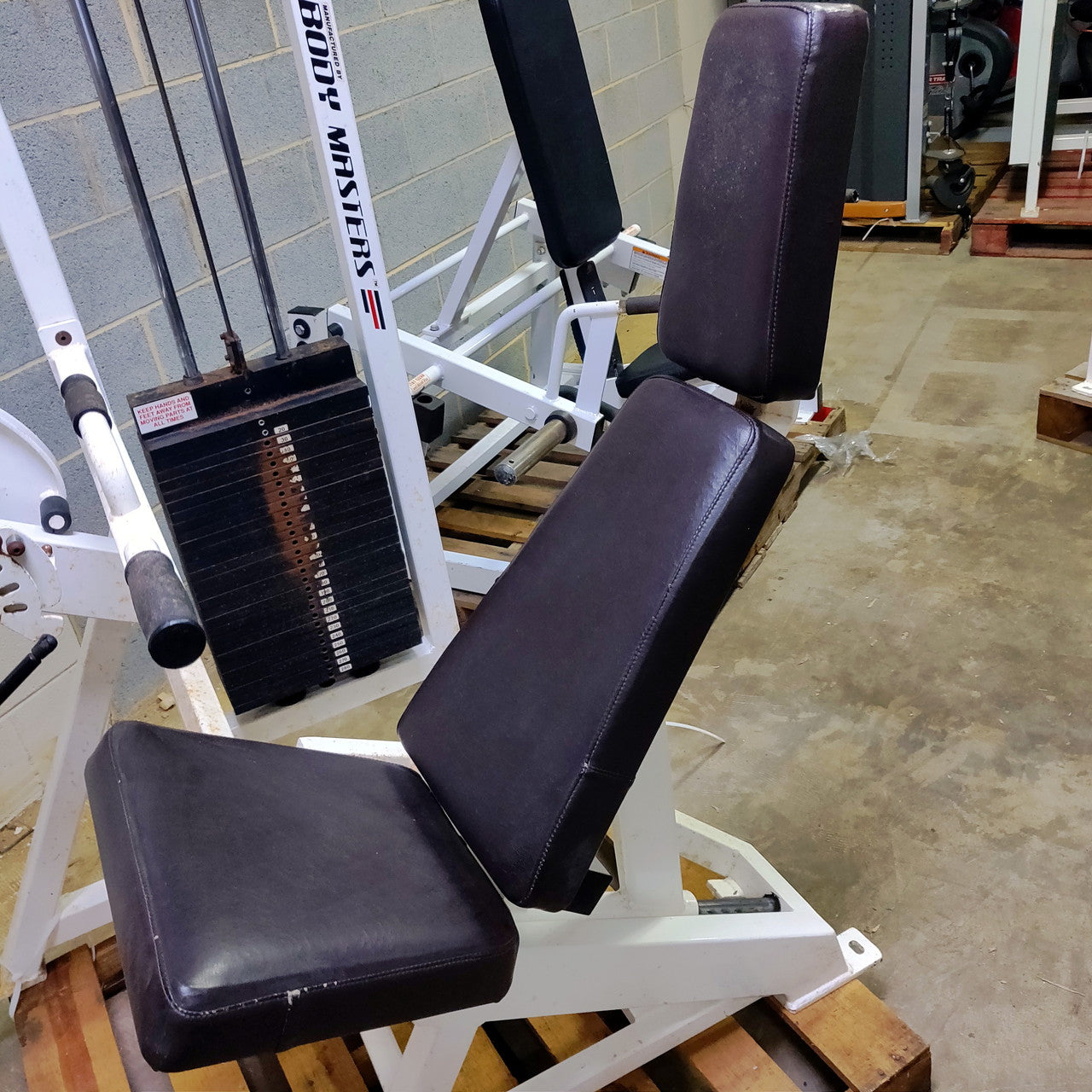 RARE Bodymasters Seated Leg Curl MD118