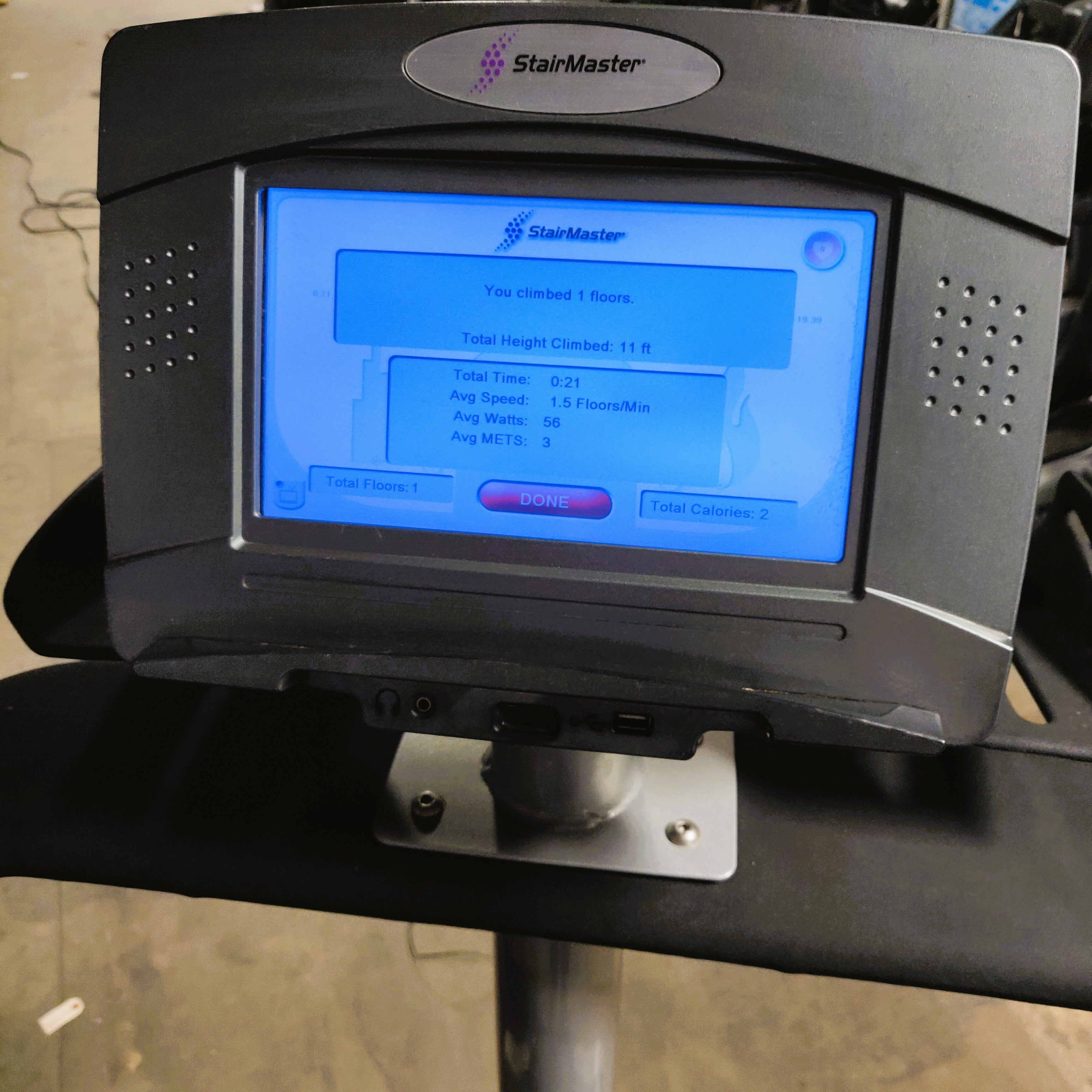 Reconditioned StairMaster SM5 StepMill TSE-1 with Touch Screen