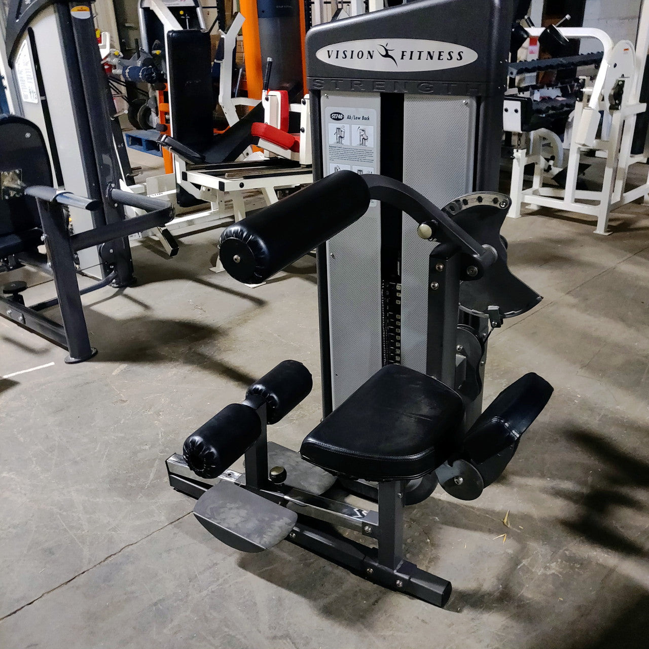 Reconditioned : Vision Fitness Ab/Low Back Combo Model ST740