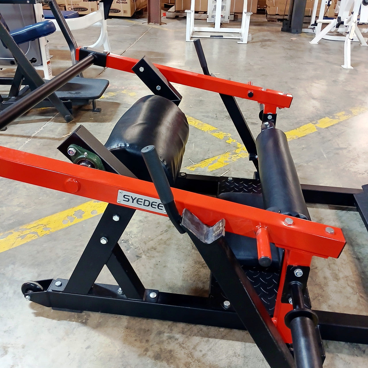 Residential Syedee Plate Loaded Glute Bridge & Hip Thrust Machine