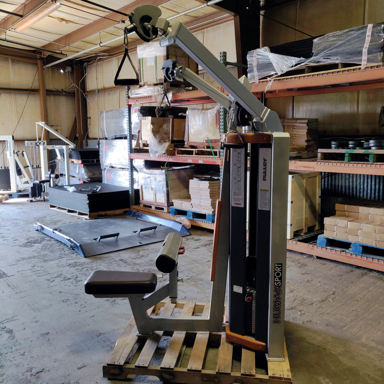 Star Trac Humansport Lat Pulldown/Row Pulley System