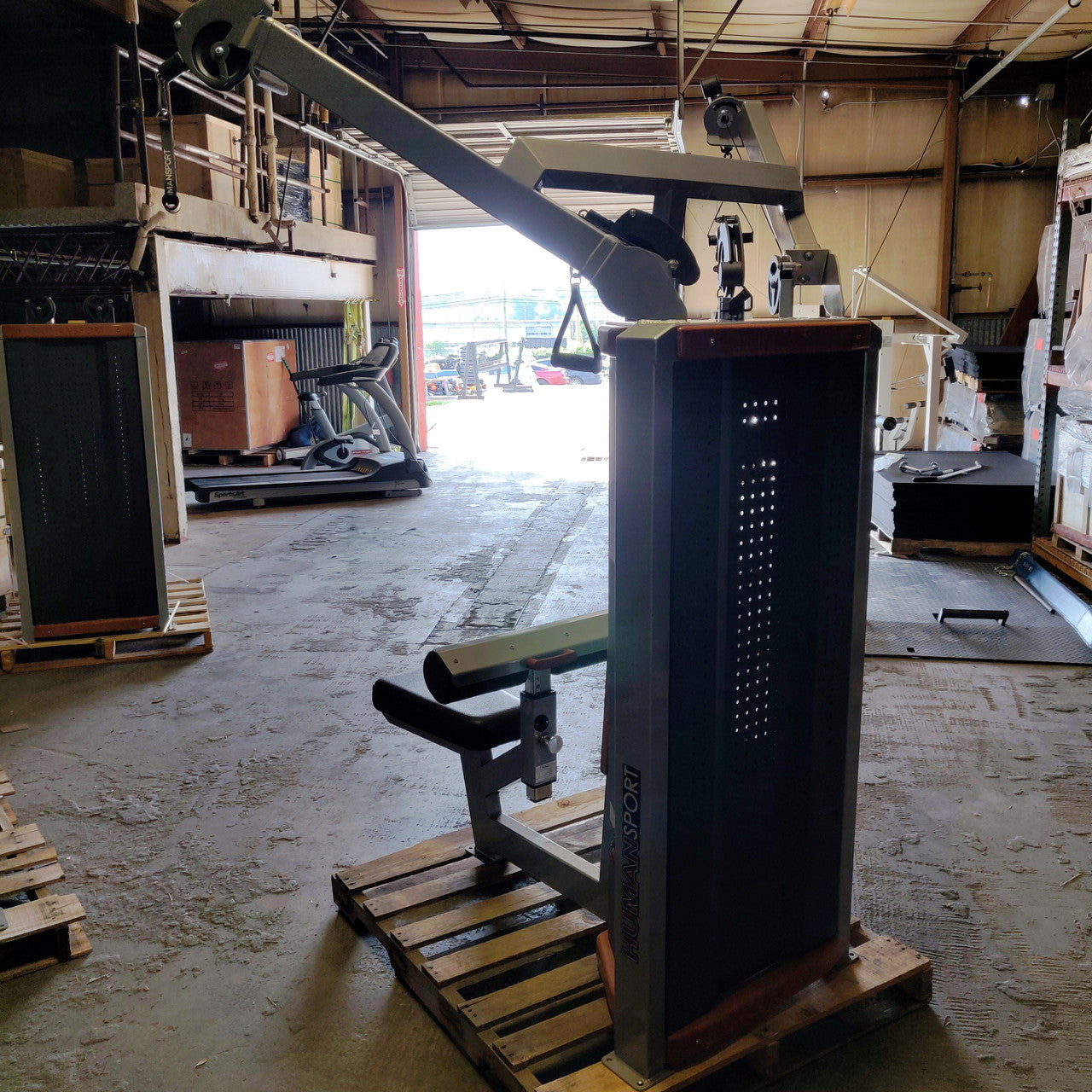 Star Trac Humansport Lat Pulldown/Row Pulley System