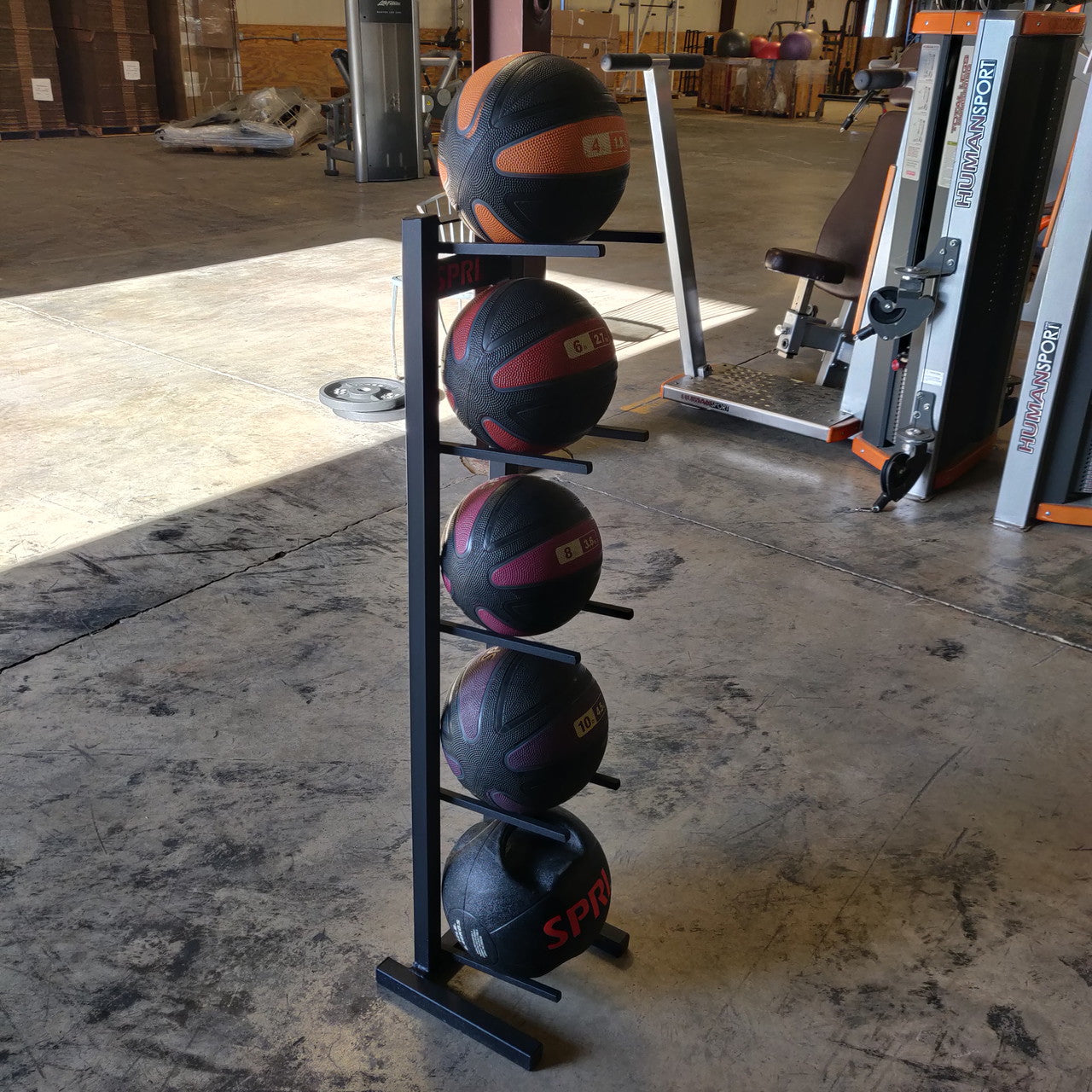 SPRI Medicine Ball Set with Storage