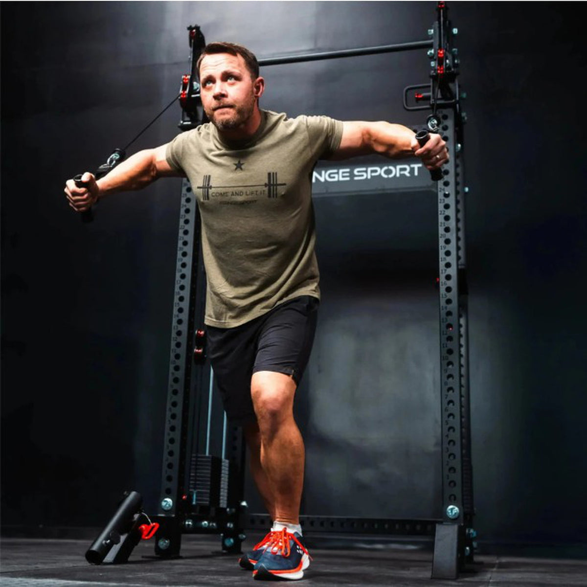 NEW FringeSport Dane 2.0 Half Rack Functional Trainer by Fringe Sport,