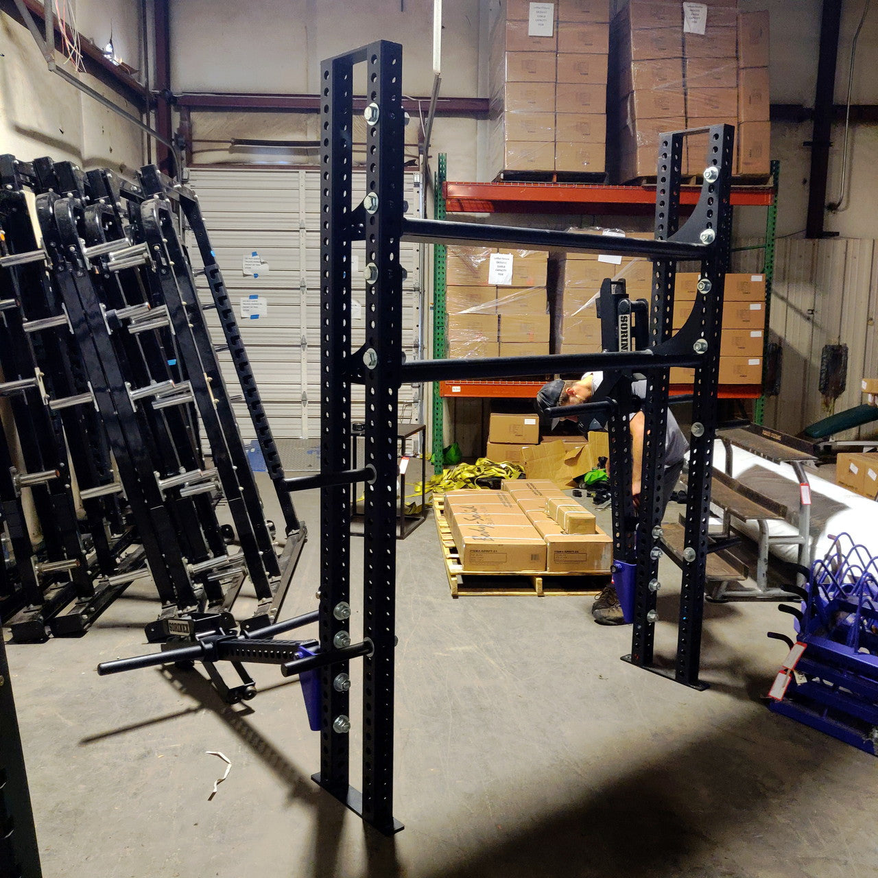 Sorinex Storage Unit with Belt Squat Attachments