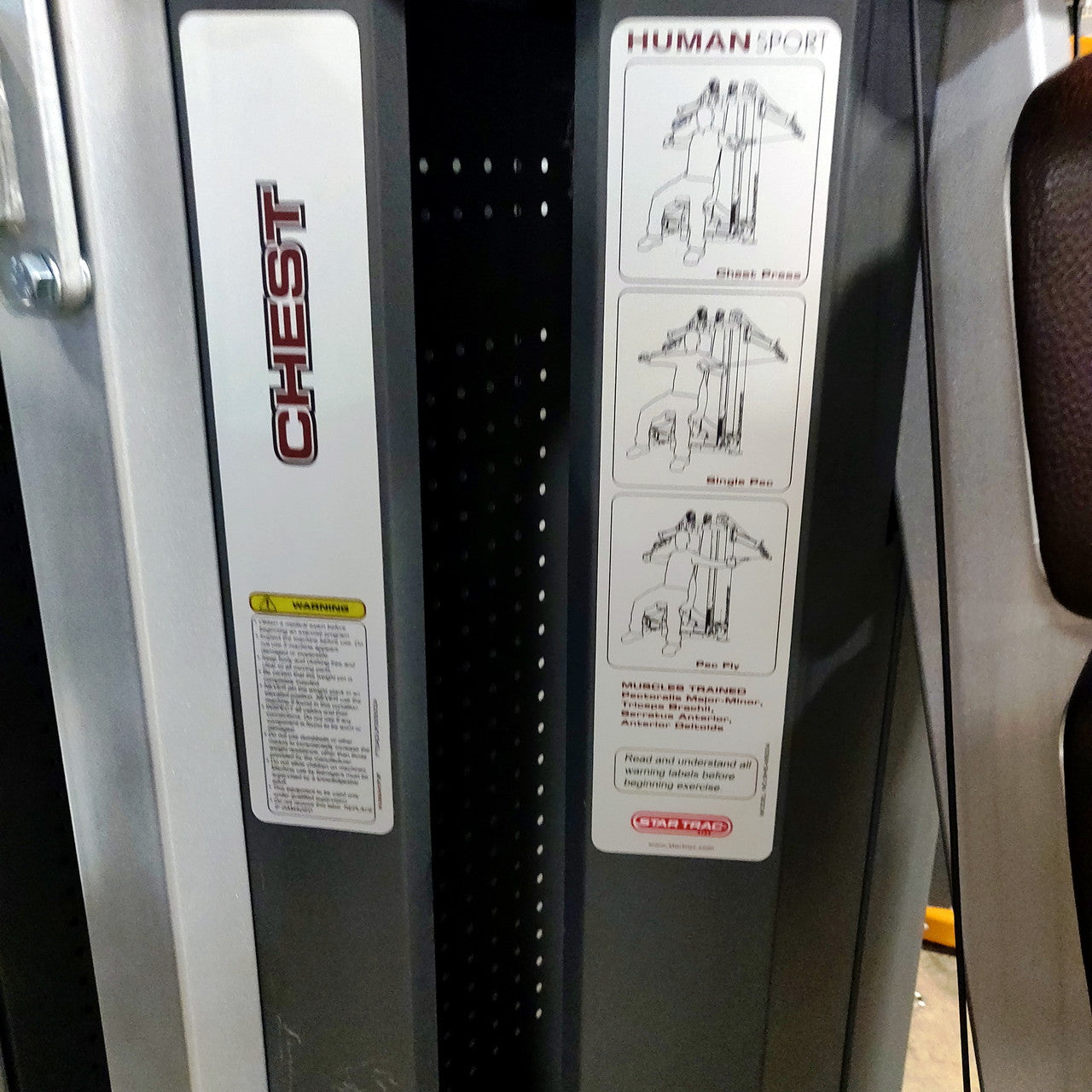 Star Trac HumanSport Shoulder Chest