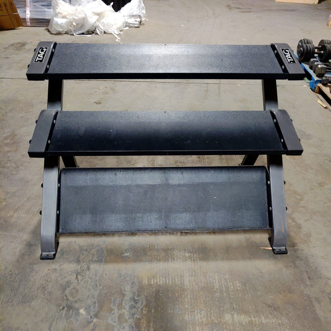 TAG 3-Tier Dumbbell Rack and Weight Holder